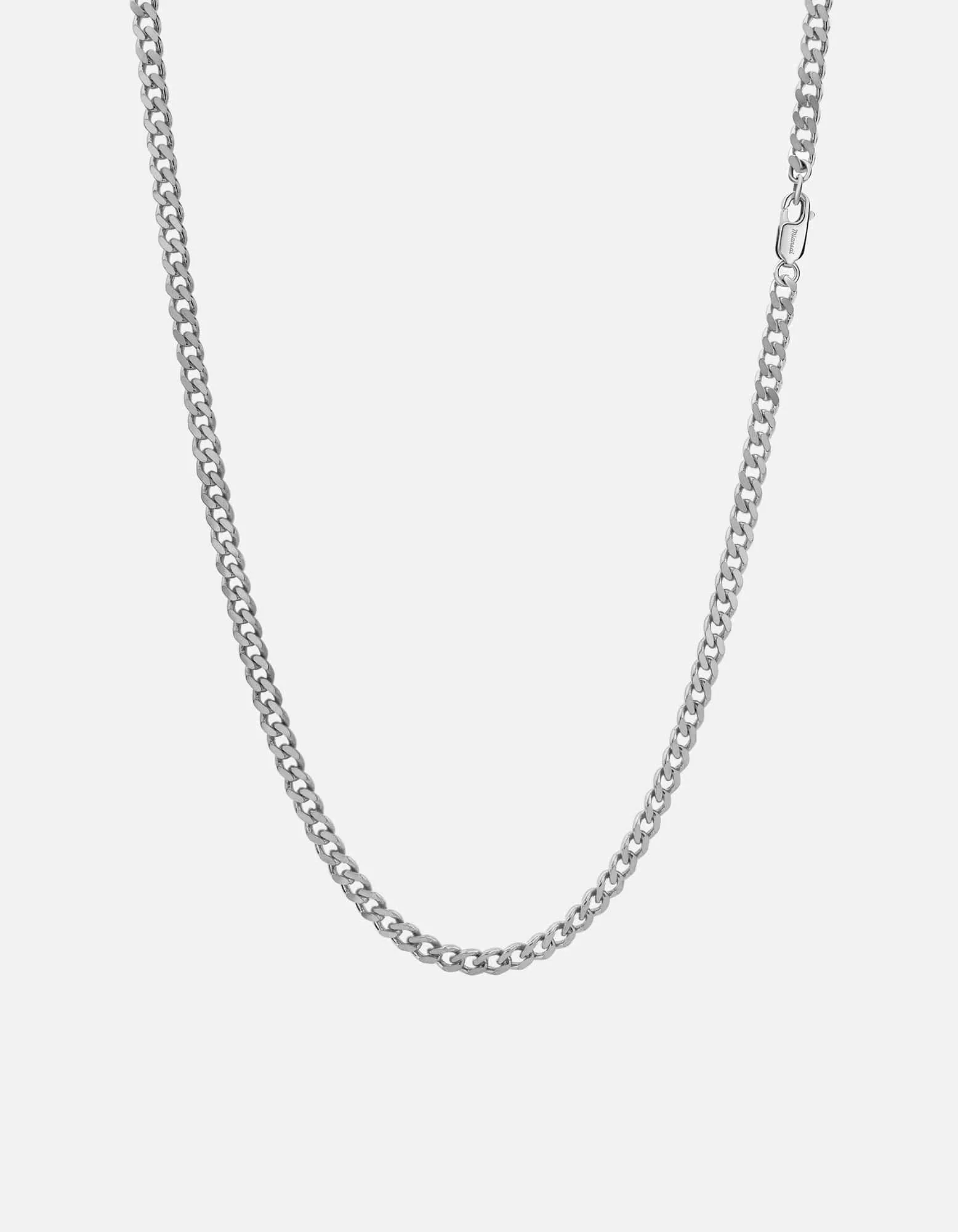 4mm Cuban Chain Necklace, Sterling Silver sold by Miansai product image thumbnail 2
