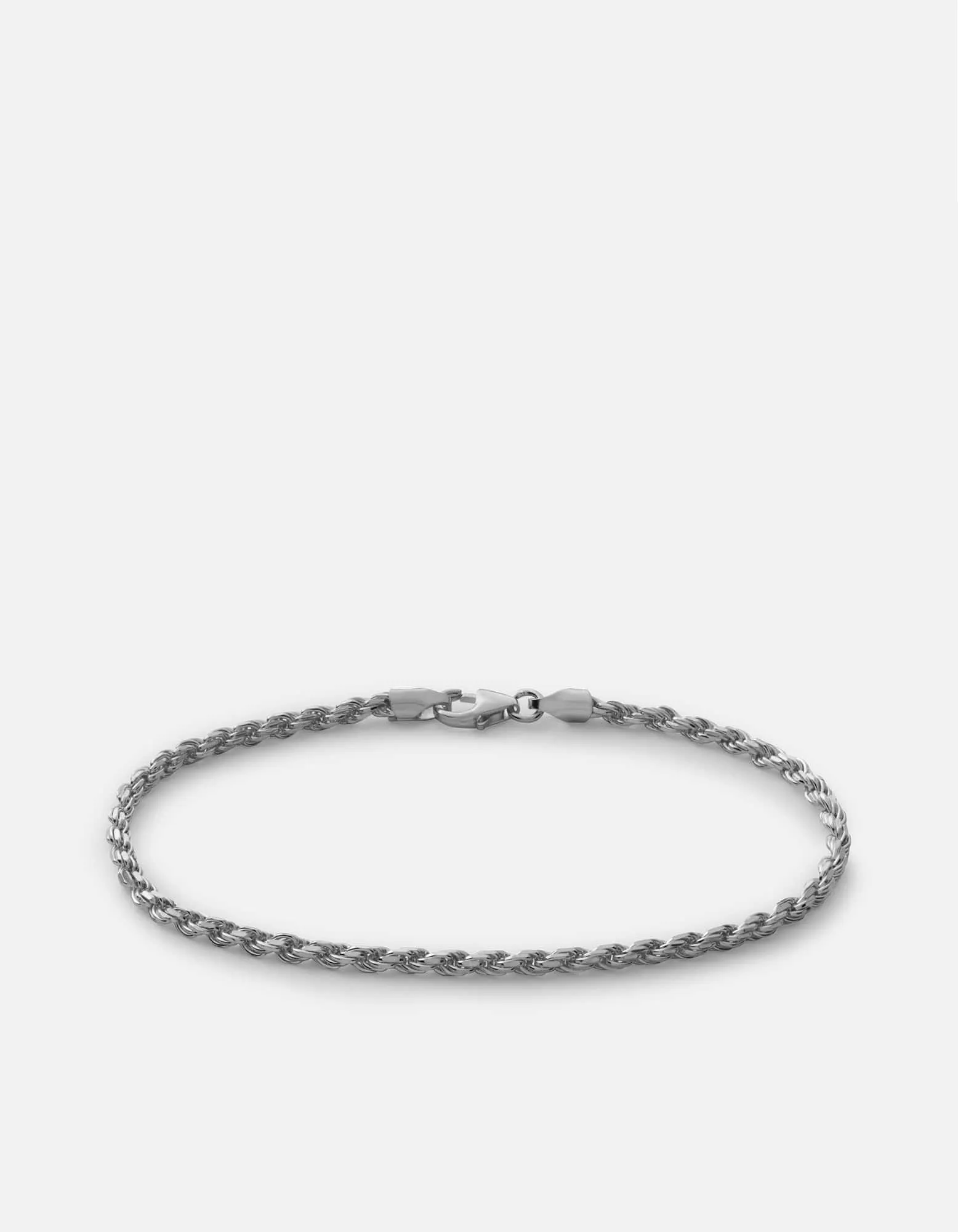 2.4mm Rope Chain Bracelet, Sterling Silver sold by Miansai