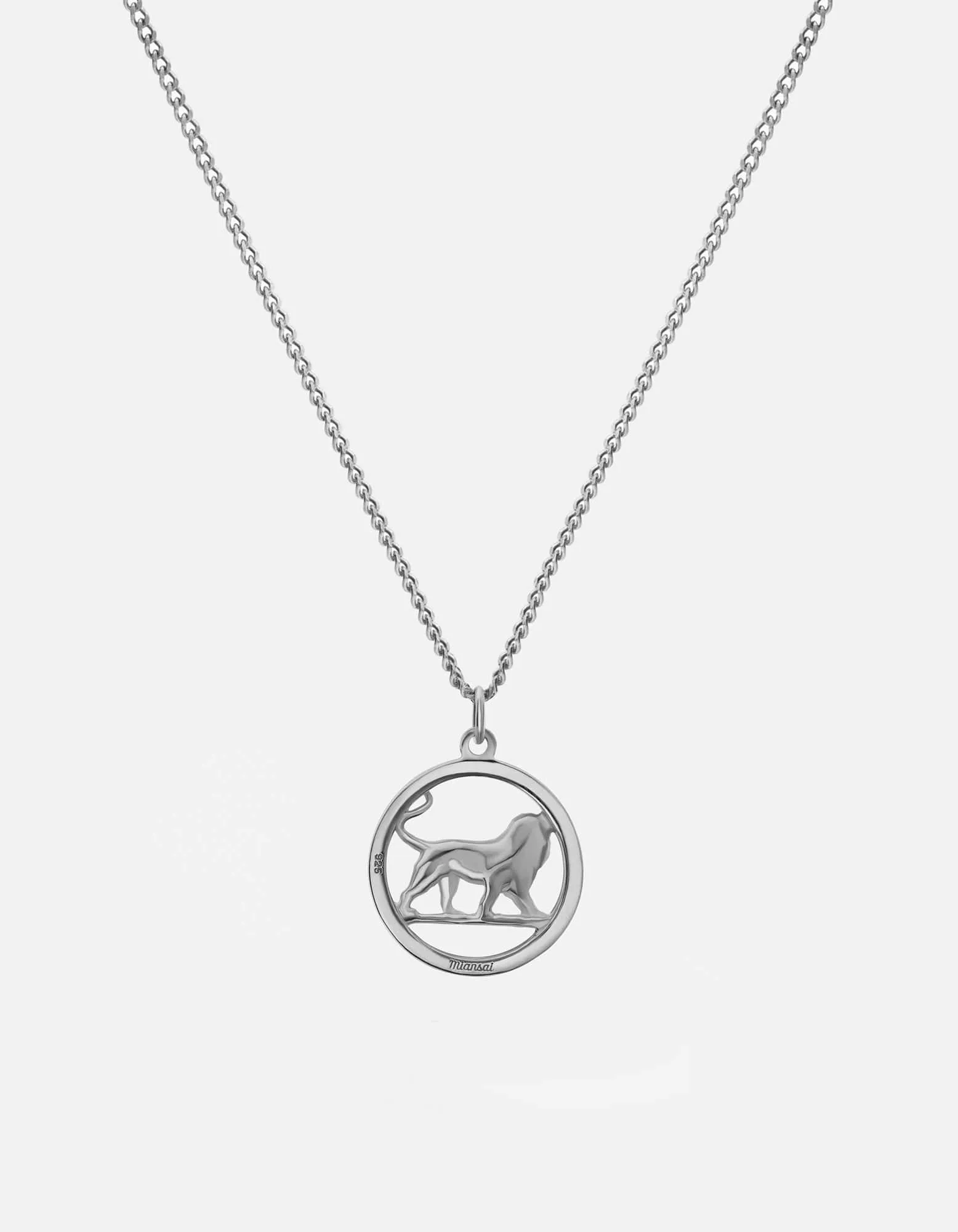 Lev Lion Necklace, Sterling Silver sold by Miansai product image thumbnail 2