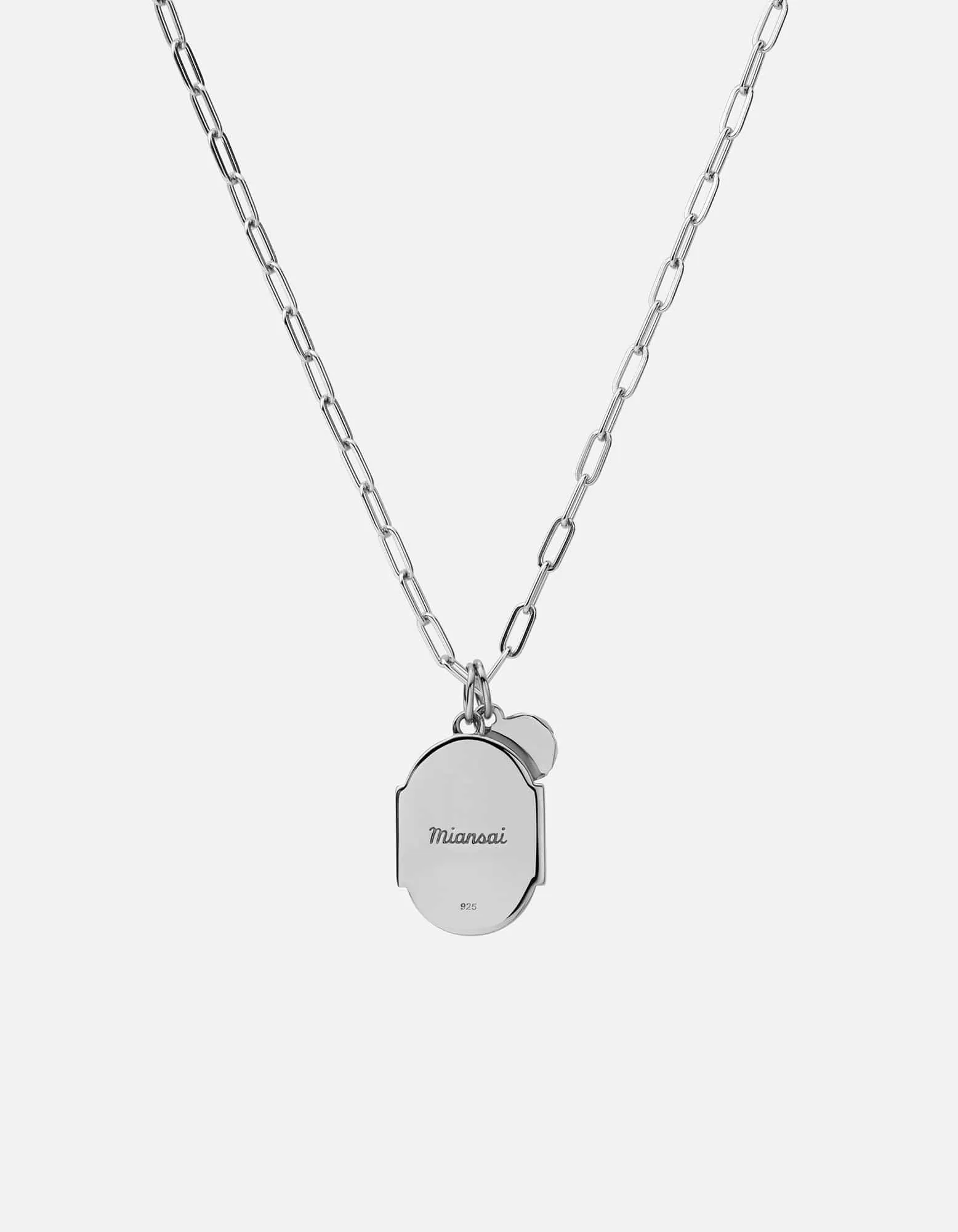 Conception Cable Chain Necklace, Sterling Silver/Gray sold by Miansai product image thumbnail 2