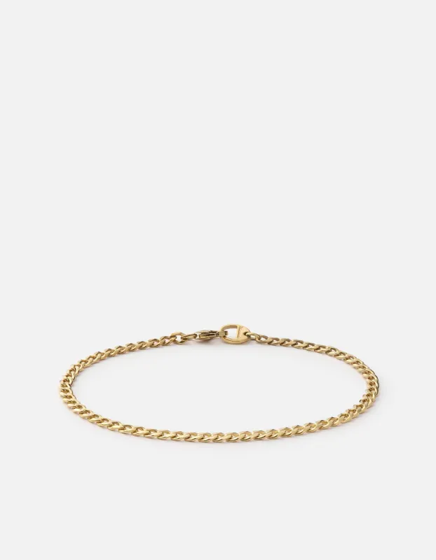 Annex Cuban Chain Bracelet II, 14k Gold sold by Miansai