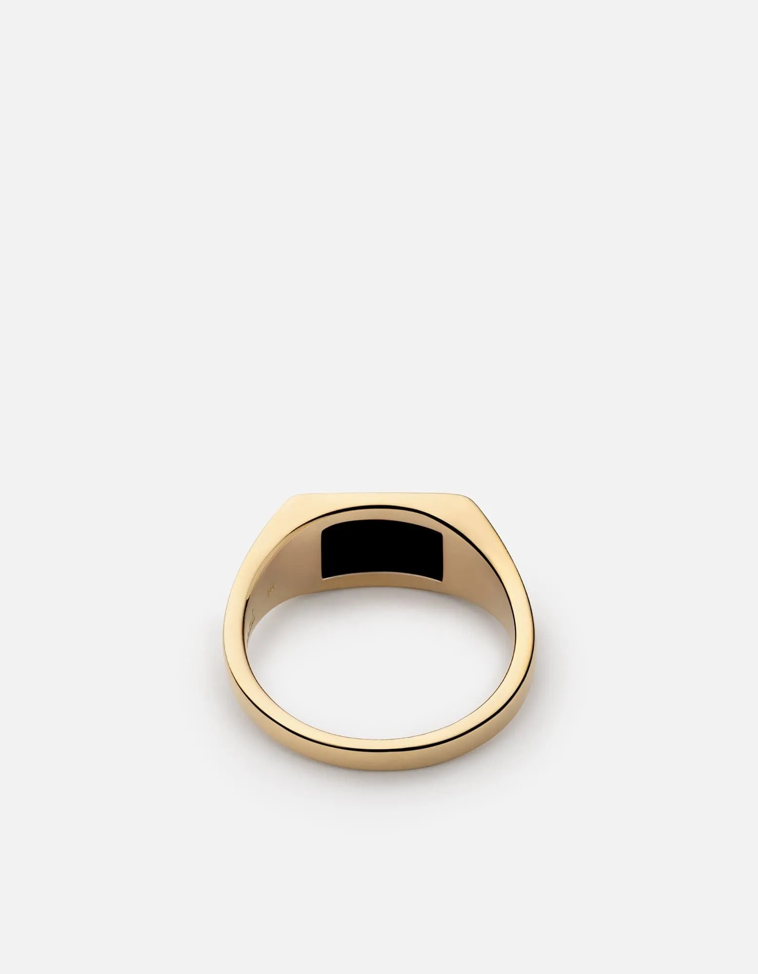 Lennox Onyx Ring, Gold Vermeil sold by Miansai product image thumbnail 2