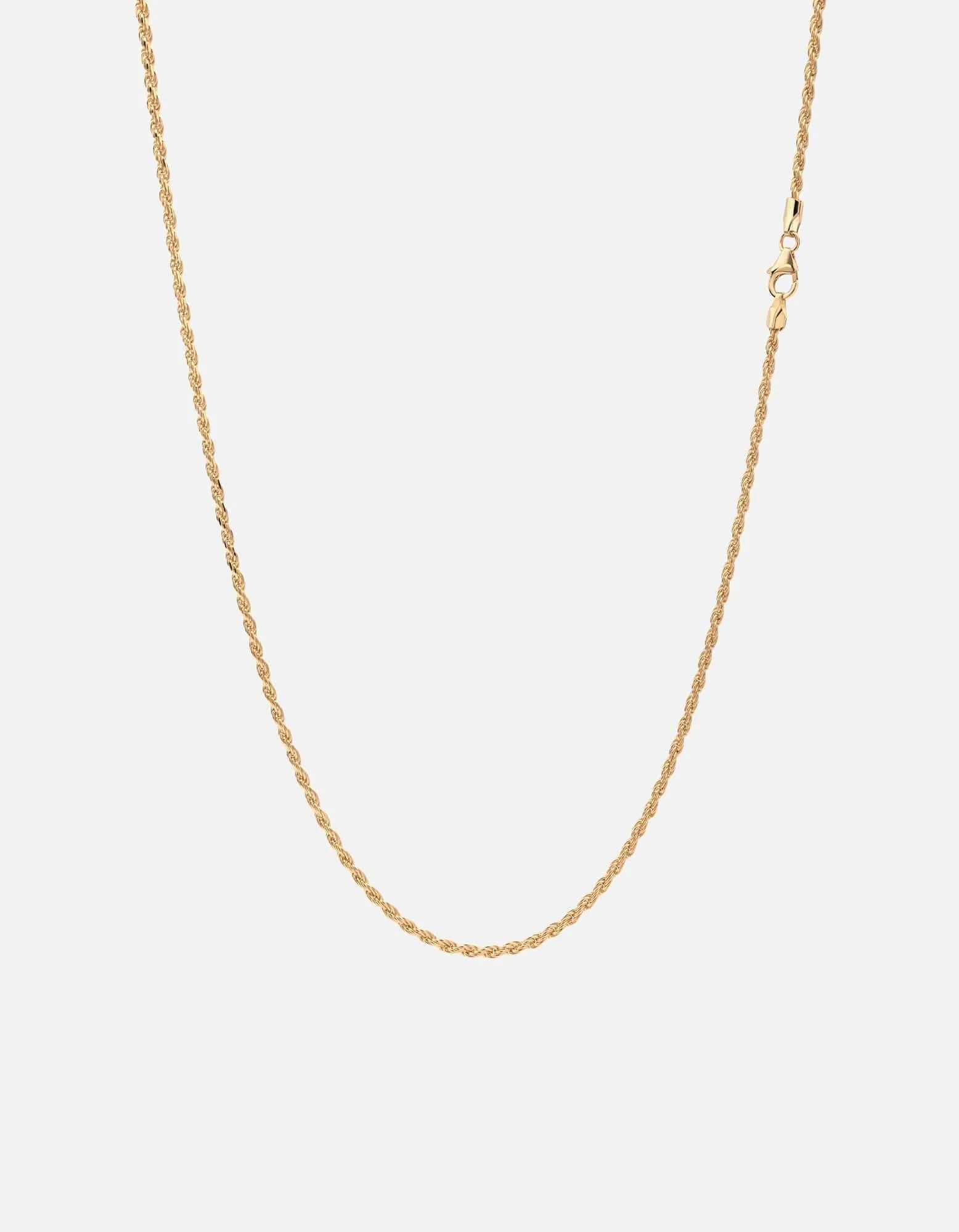 1.8mm Rope Chain Necklace, Gold Vermeil sold by Miansai product image thumbnail 2