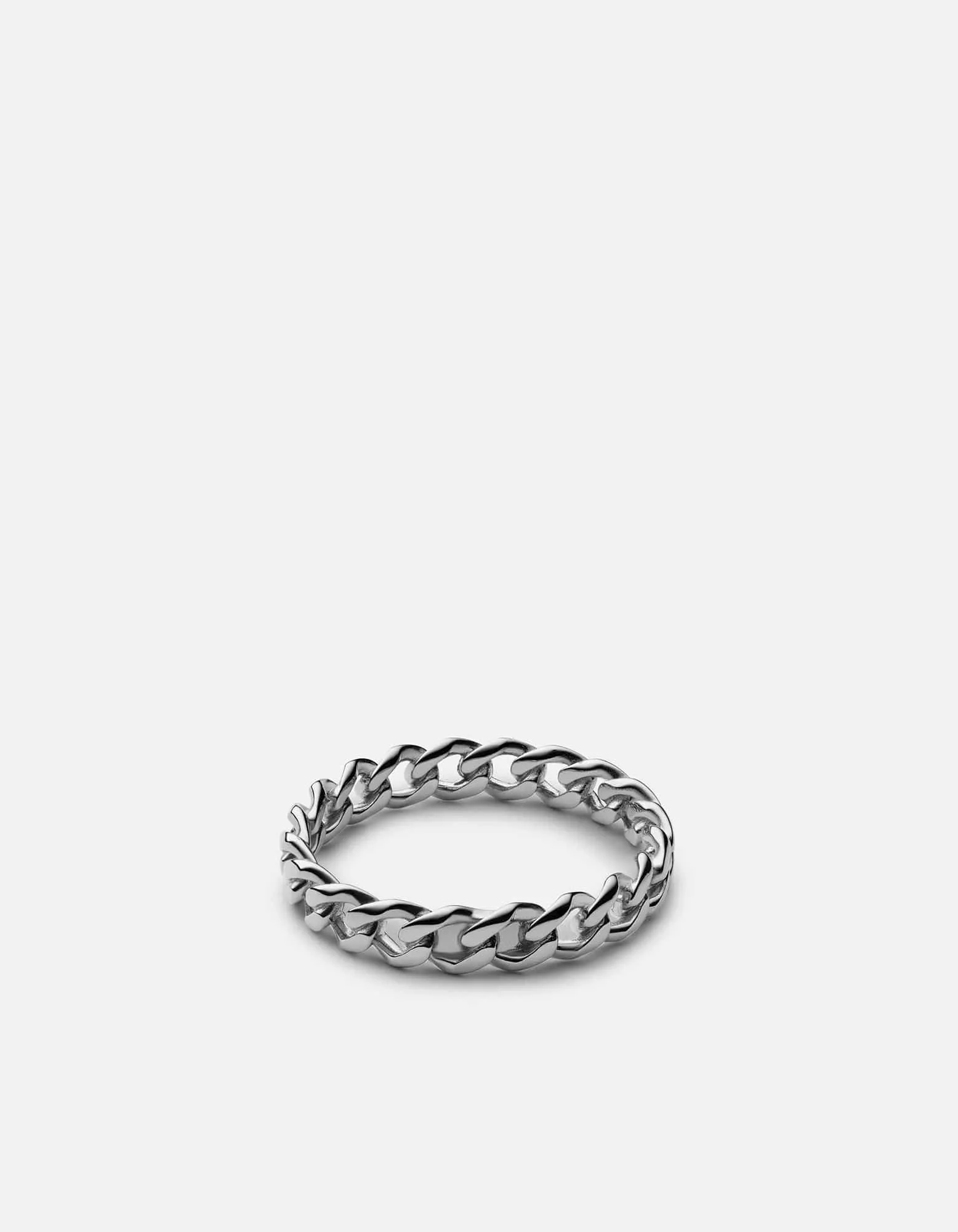 Cuban Link Ring, Sterling Silver sold by Miansai product image thumbnail 2