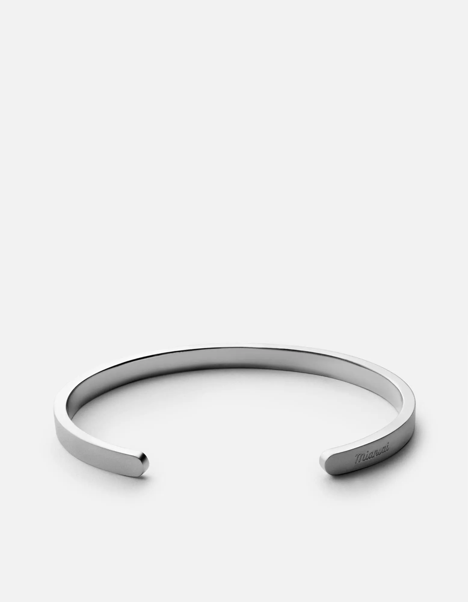 Singular Cuff, Matte Silver sold by Miansai product image thumbnail 2