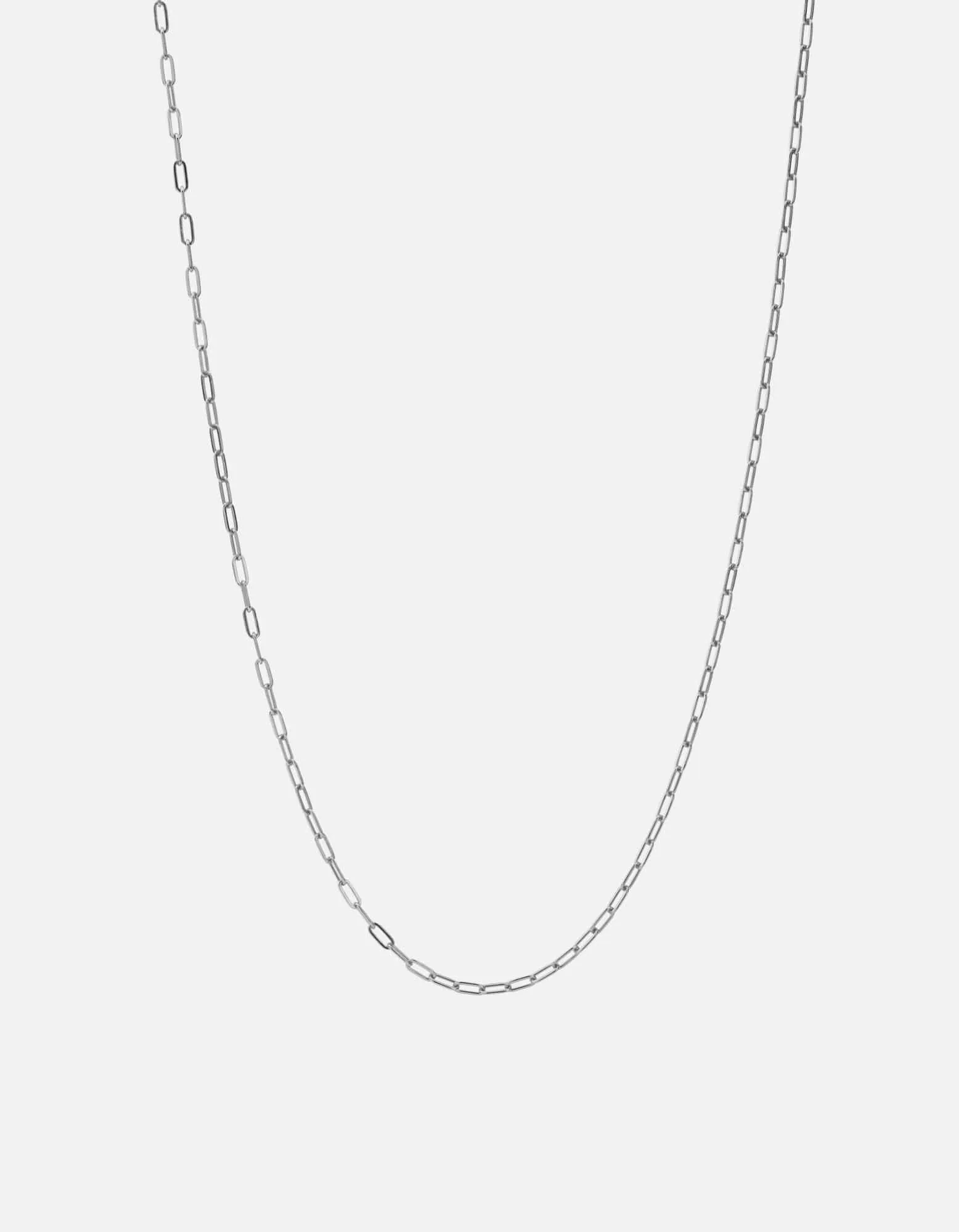 2.5mm Volt Link Cable Chain Necklace, Sterling Silver sold by Miansai