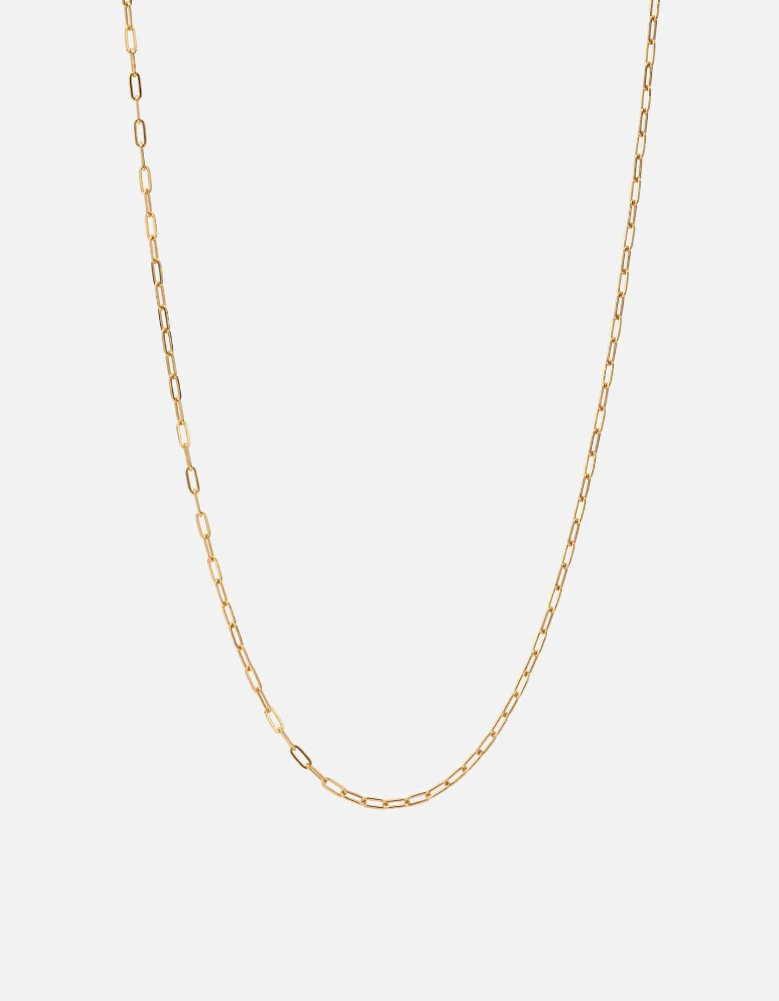 2.5mm Volt Link Cable Chain Necklace, Gold Vermeil sold by Miansai product image thumbnail 4
