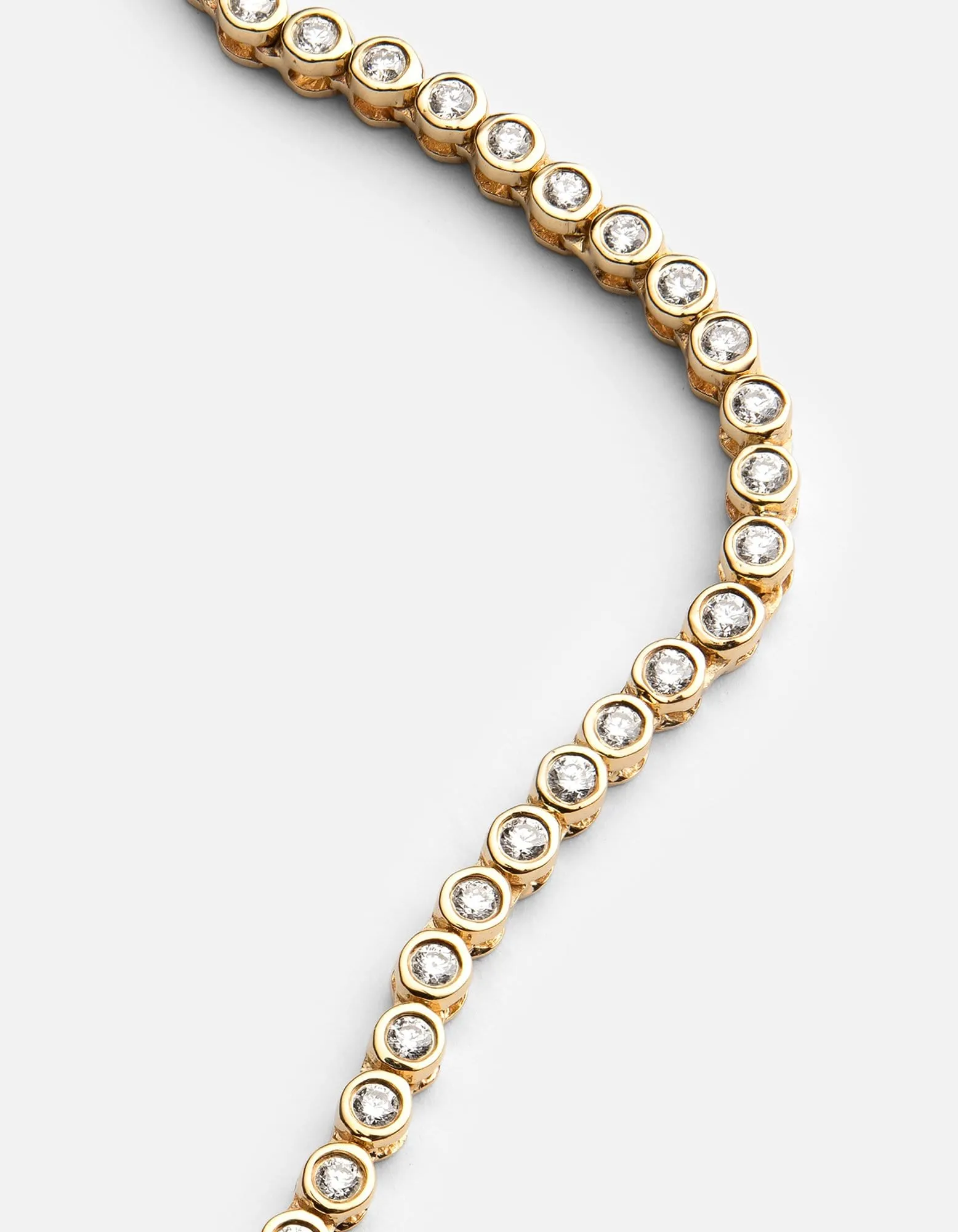 Century Round Choker, 14k Gold Pavé sold by Miansai product image thumbnail 2
