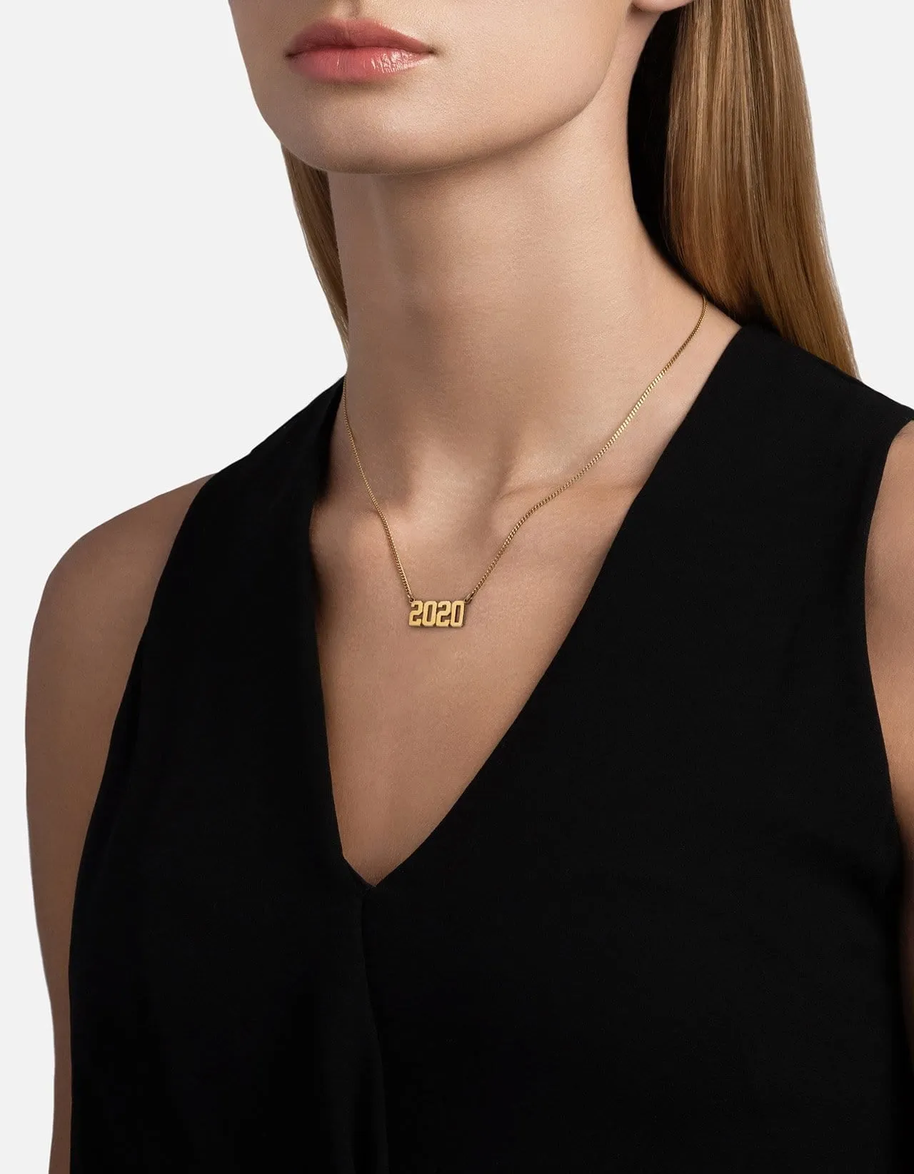 Numero Necklace, 14k Gold sold by Miansai product image thumbnail 2