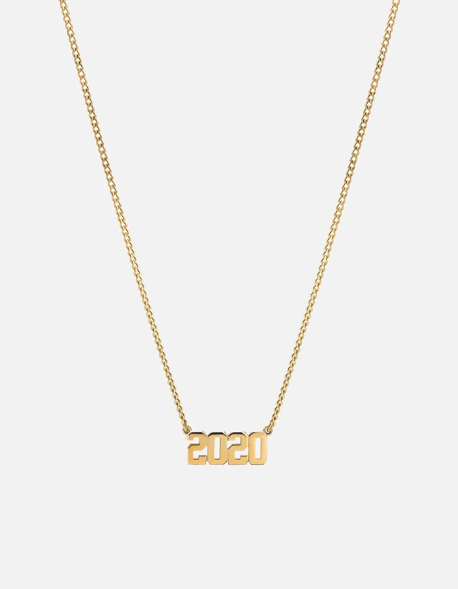 Numero Necklace, 14k Gold sold by Miansai