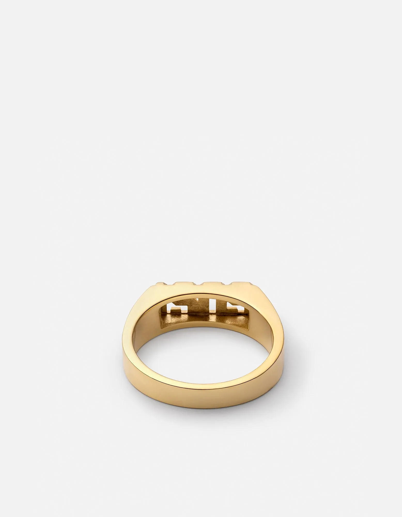Numero Ring, 14k Gold sold by Miansai product image thumbnail 2