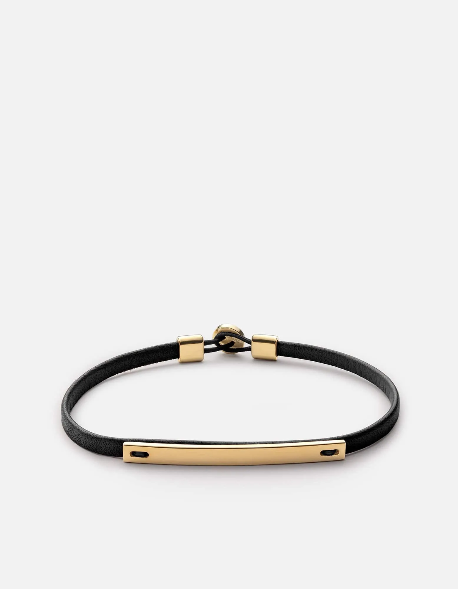 Nexus ID Leather Bracelet, Gold Vermeil sold by Miansai product image thumbnail 5