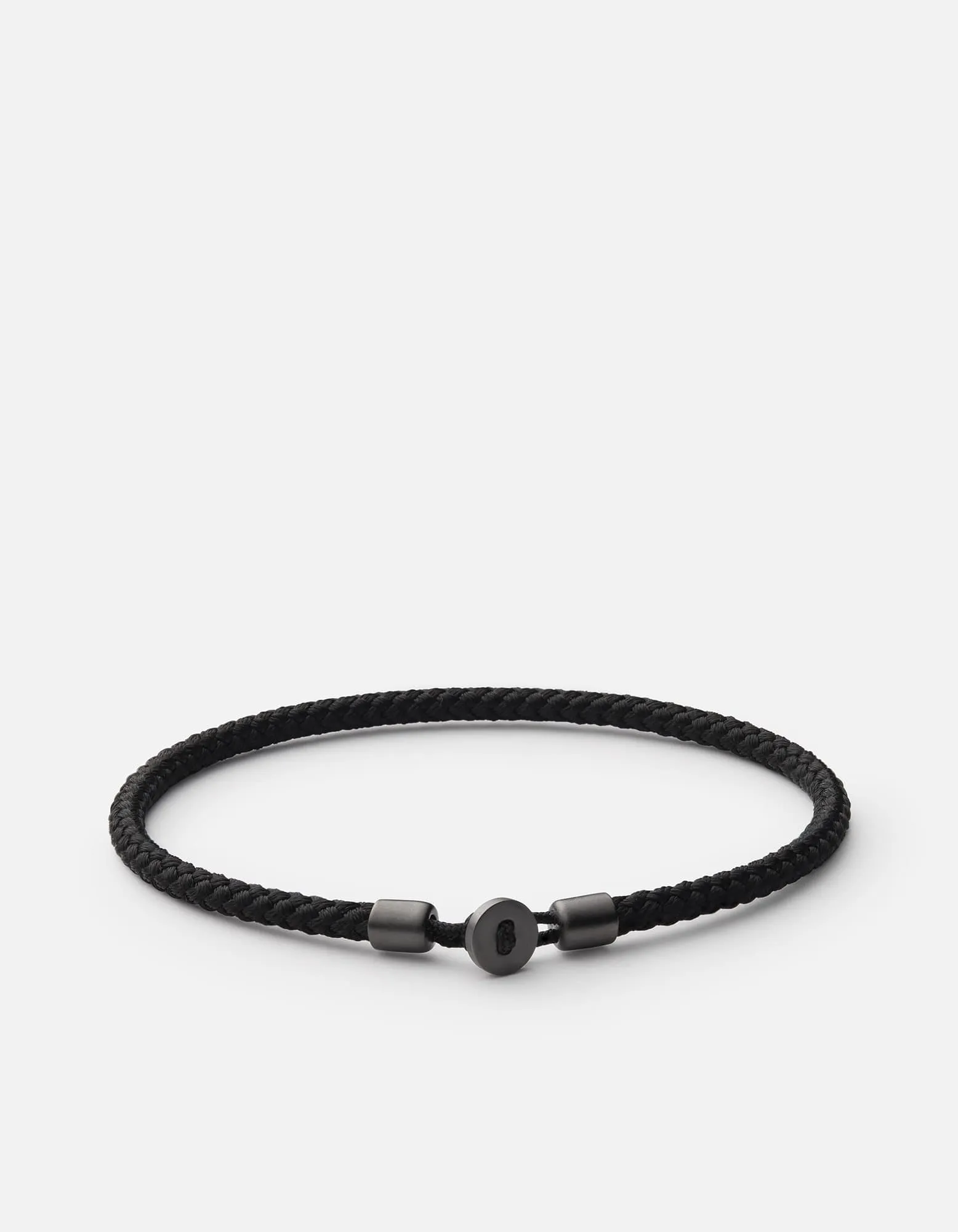 Nexus Rope Bracelet, Matte Black Rhodium sold by Miansai
