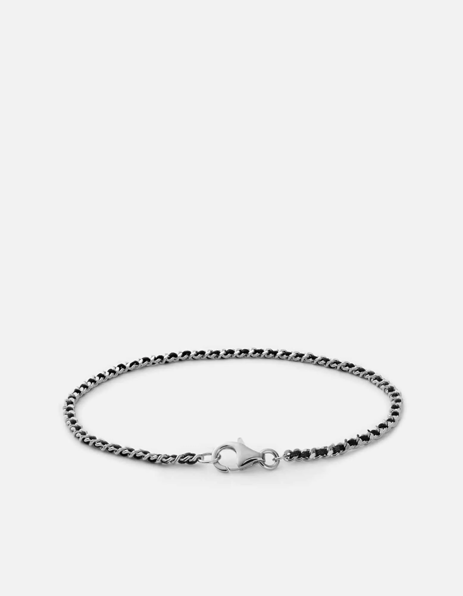2mm Braided Chain Bracelet, Sterling Silver sold by Miansai product image thumbnail 2