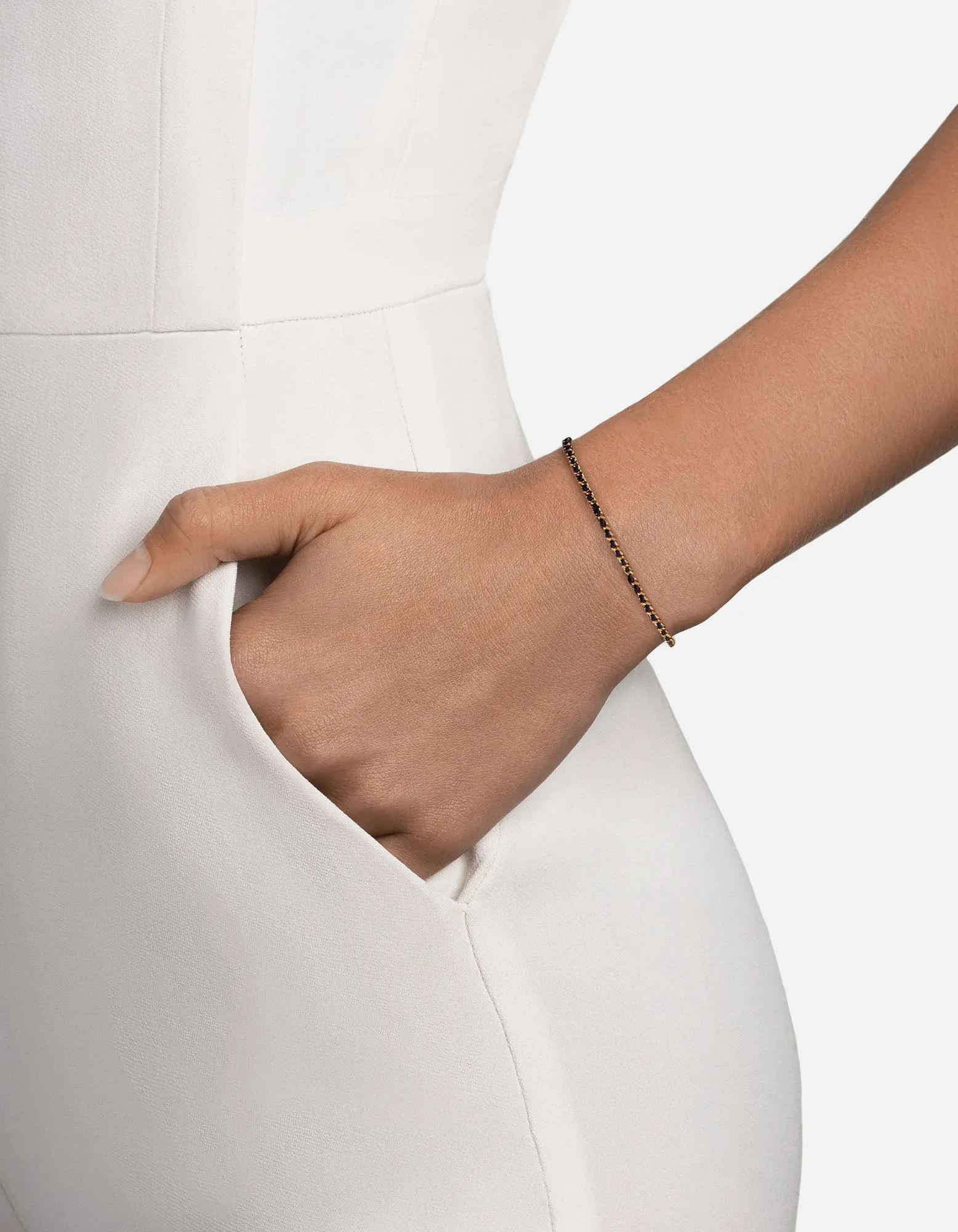 2mm Braided Chain Bracelet, Gold Vermeil sold by Miansai product image thumbnail 3