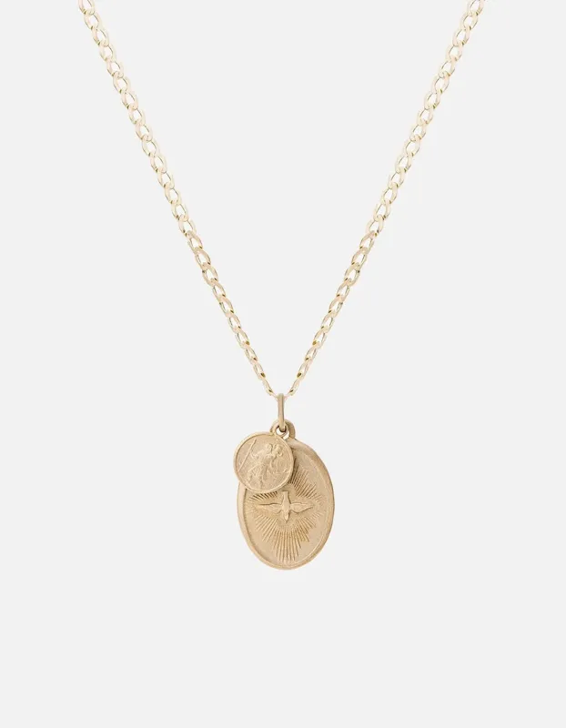 Dove Necklace, 14k Gold sold by Miansai