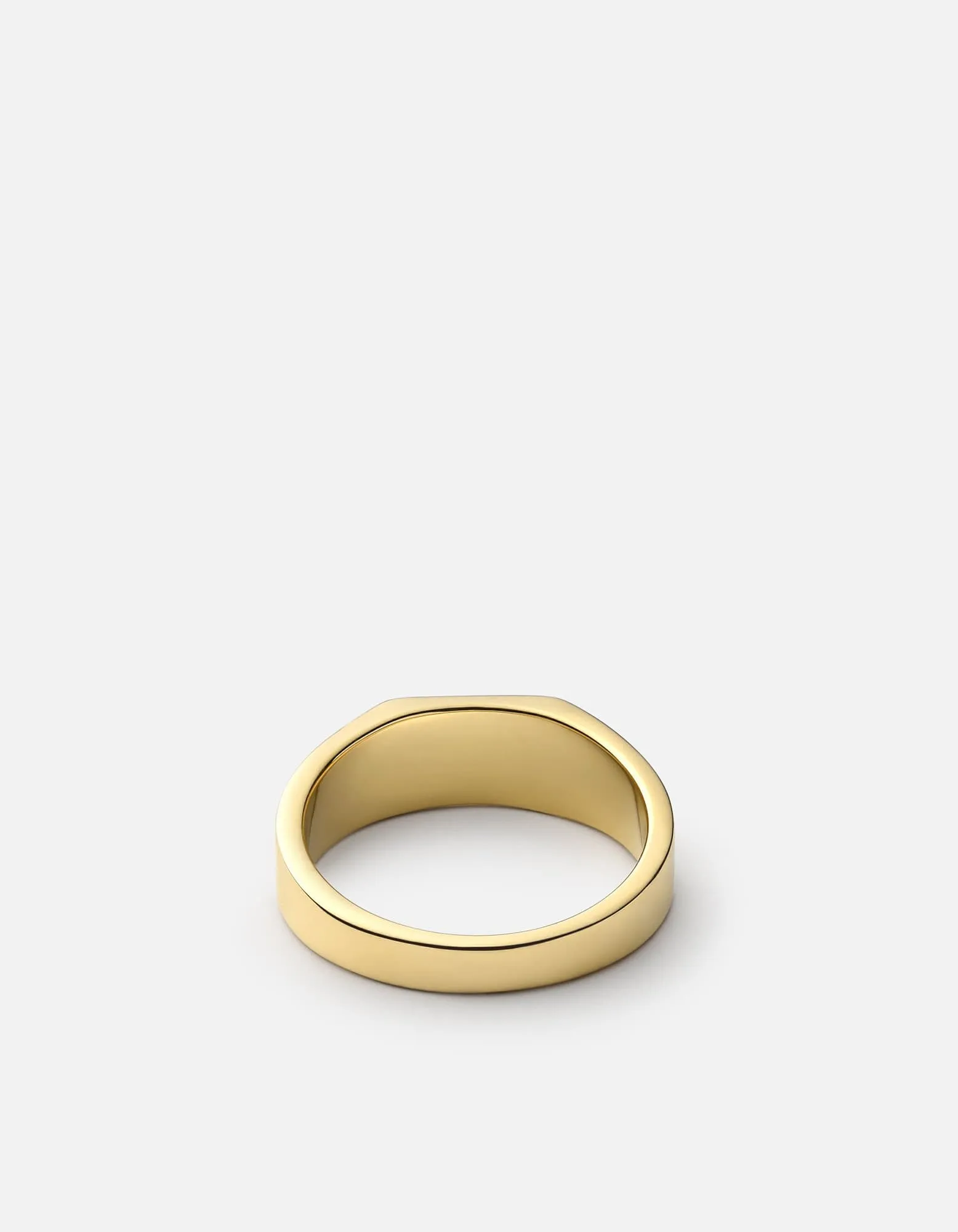 Geo Signet Ring, Gold Vermeil sold by Miansai product image thumbnail 2