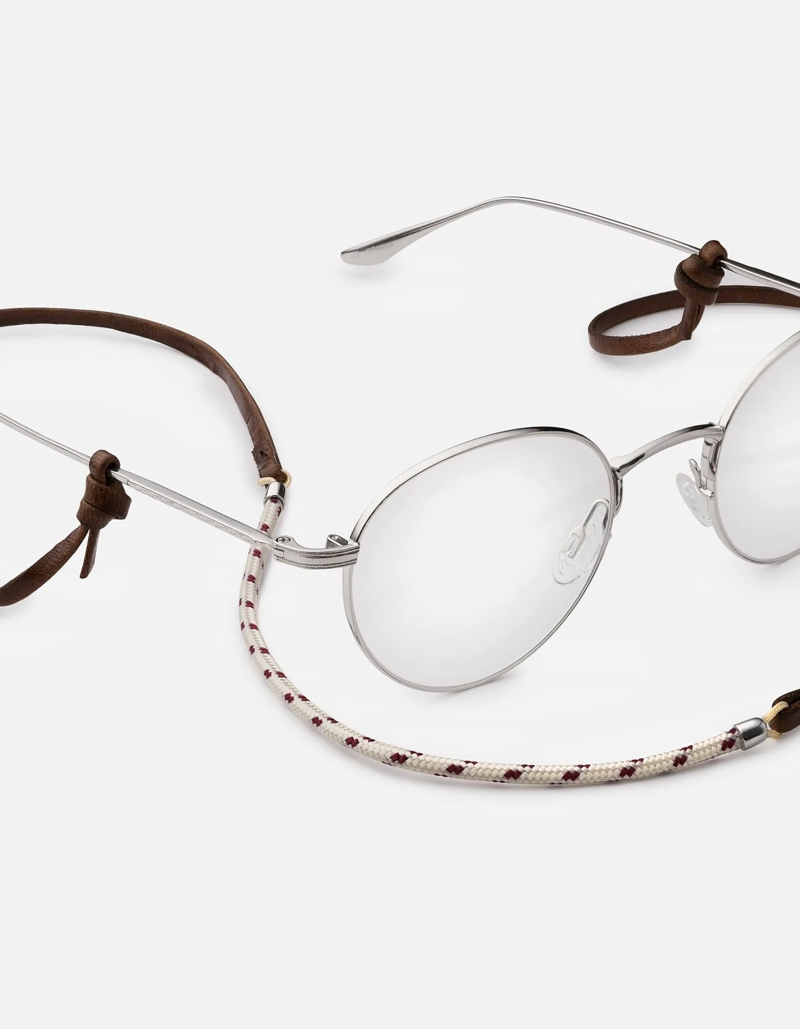 Nexus Leather Sunglass Cord, Sterling Silver sold by Miansai product image thumbnail 2