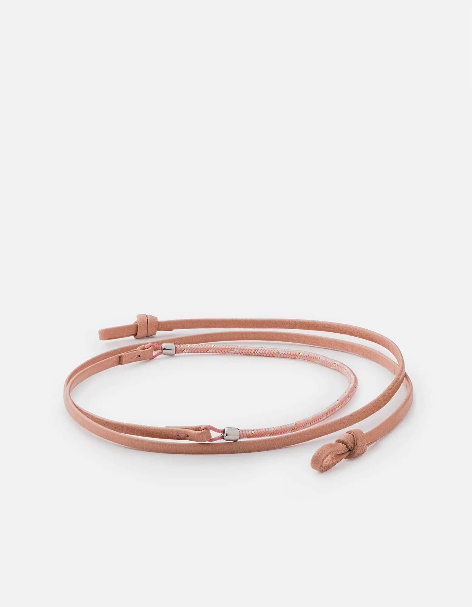 Nexus Leather Sunglass Cord, Sterling Silver sold by Miansai product image thumbnail 3