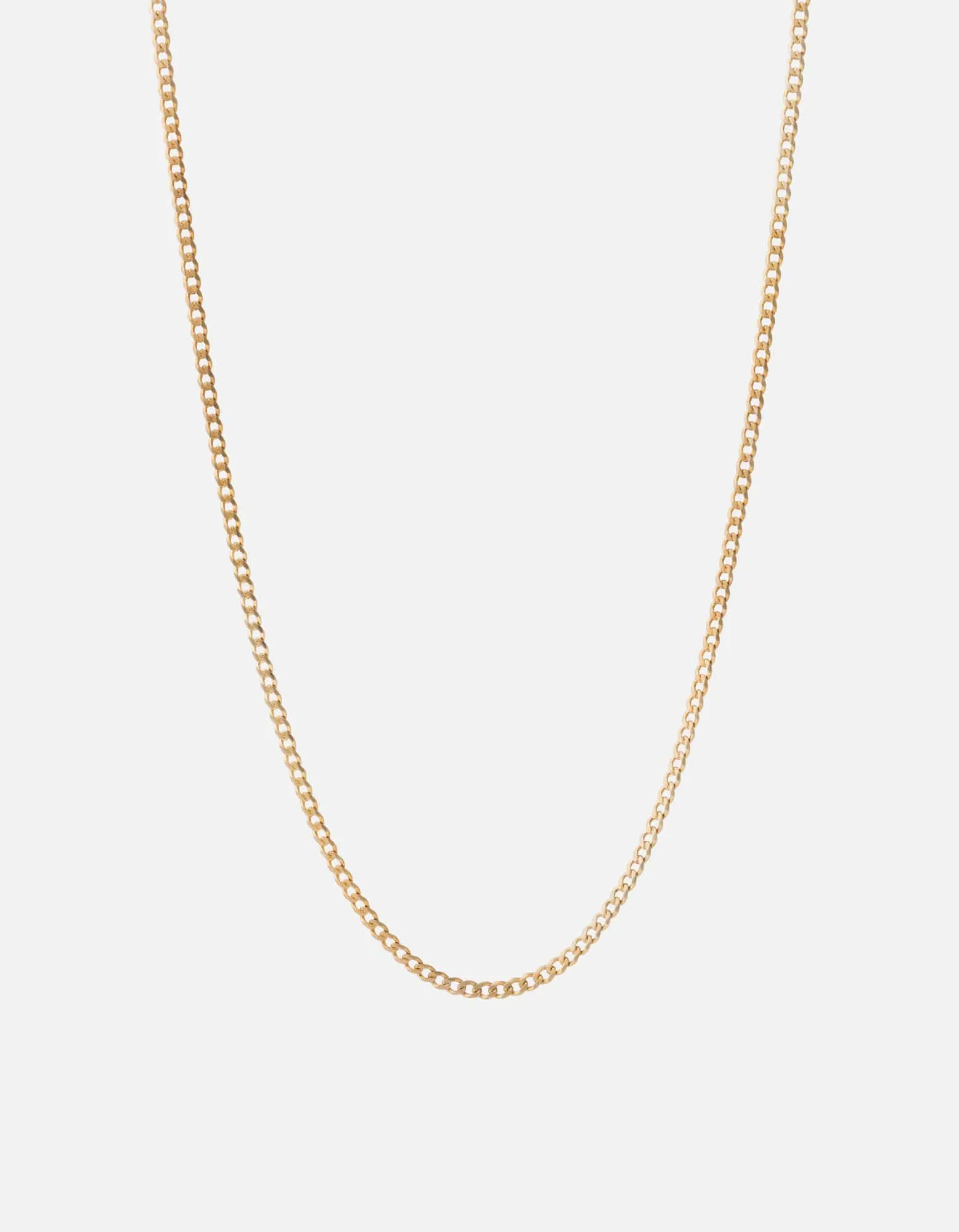 3mm Cuban Chain Necklace, Gold Vermeil sold by Miansai product image thumbnail 4