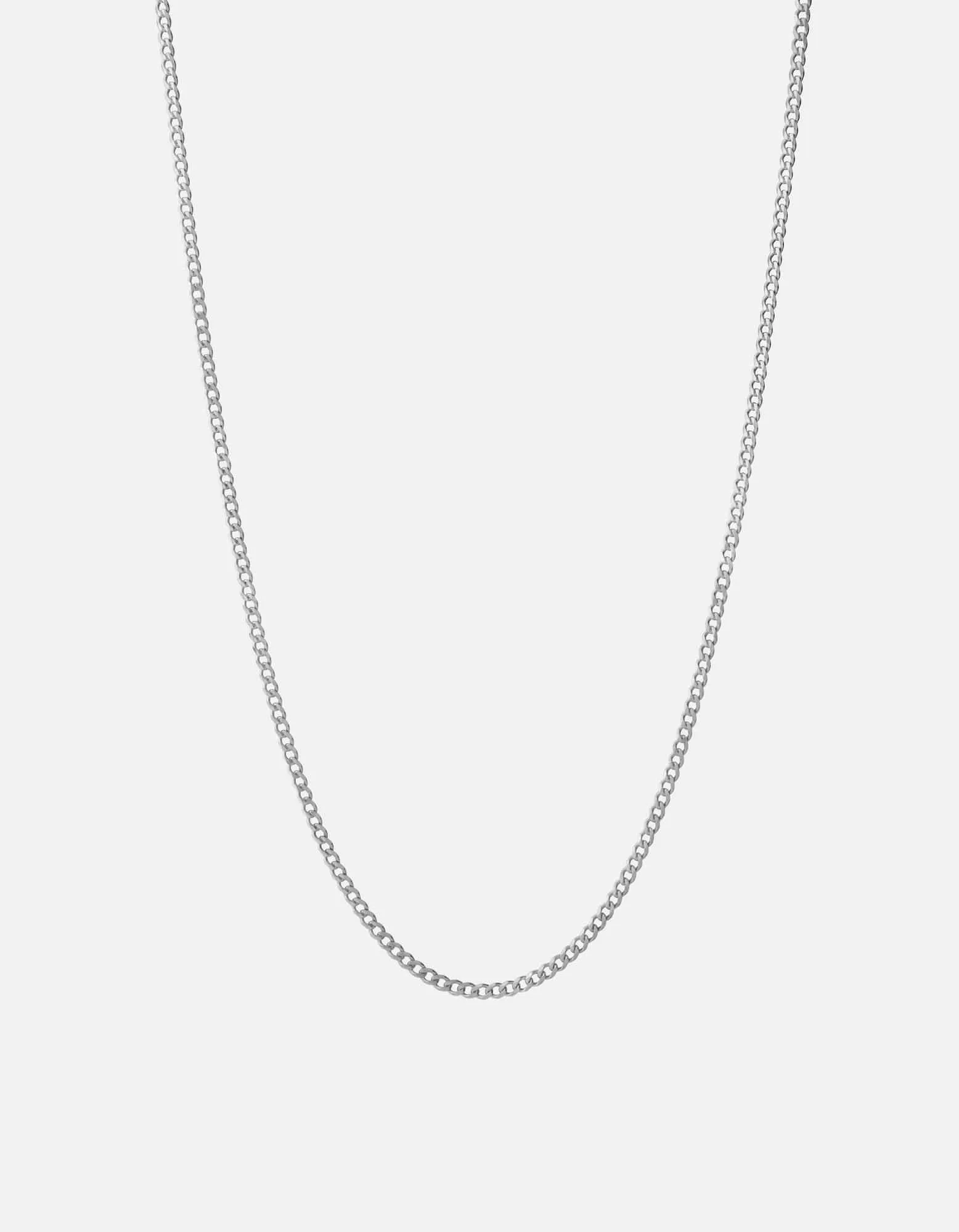3mm Cuban Chain Necklace, Sterling Silver sold by Miansai product image thumbnail 4
