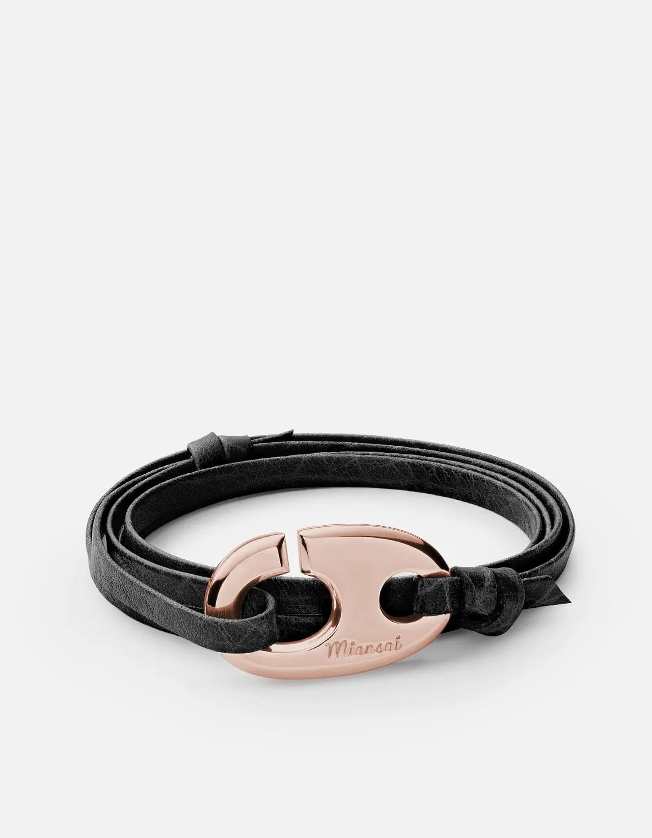 Brummel Hook Bracelet, Rose Plated sold by Miansai product image thumbnail 3