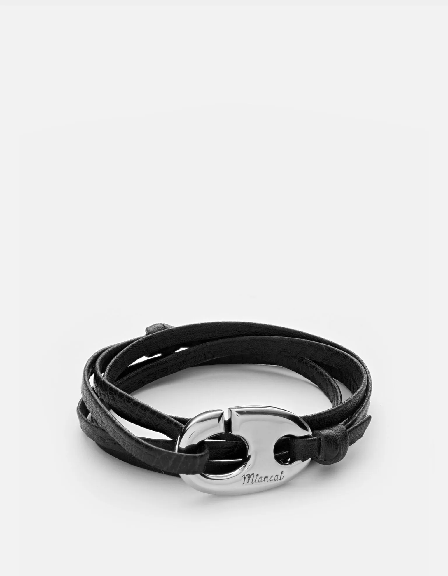 Brummel Hook Bracelet, Silver Plated sold by Miansai product image thumbnail 3
