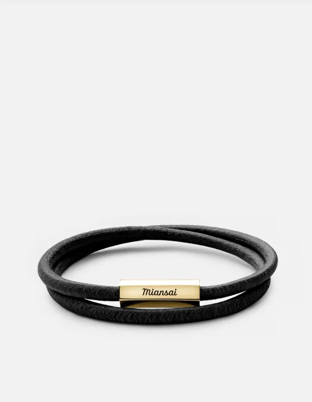 Bare Wrap, Gold sold by Miansai