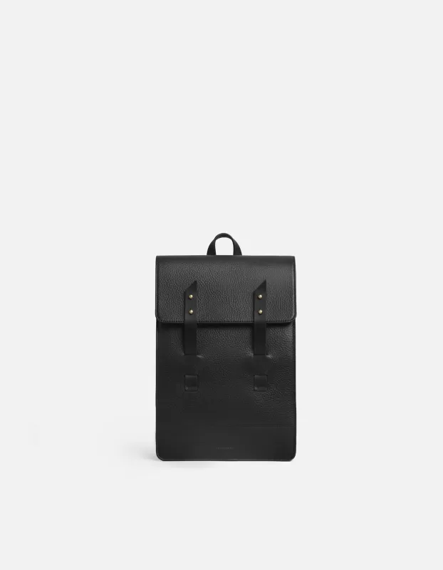 Mini Harbour Rucksack, Textured Black sold by Miansai