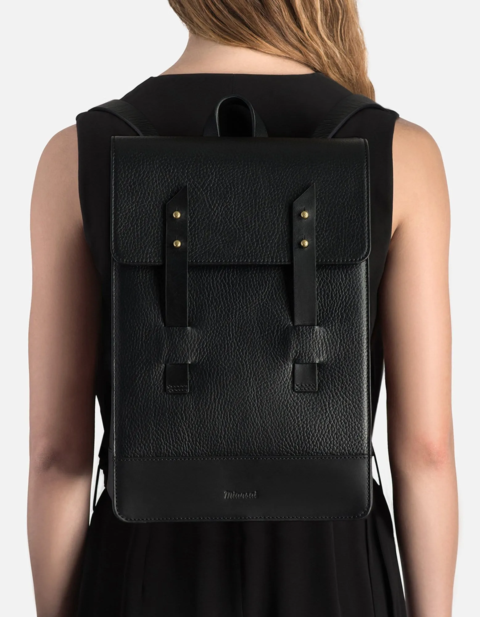Mini Harbour Rucksack, Textured Black sold by Miansai product image thumbnail 4