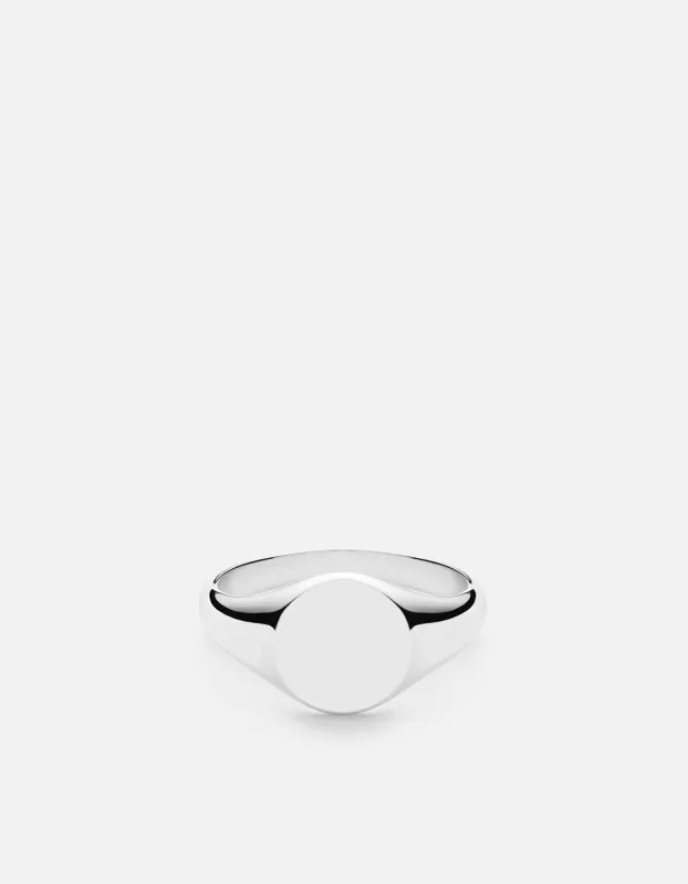 Signet Ring, Sterling Silver sold by Miansai