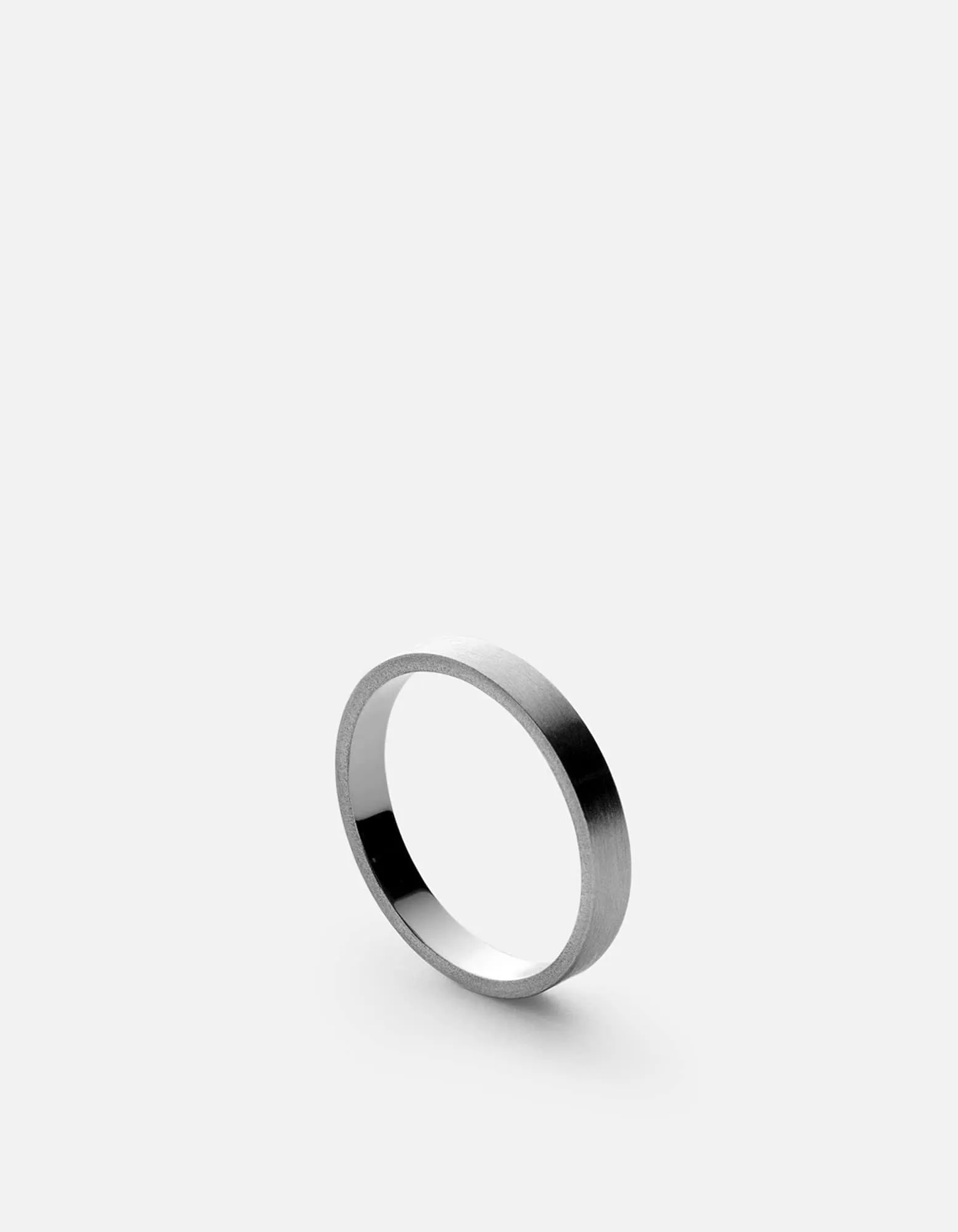 3mm Silver Band, Matte Sterling Silver sold by Miansai product image thumbnail 2