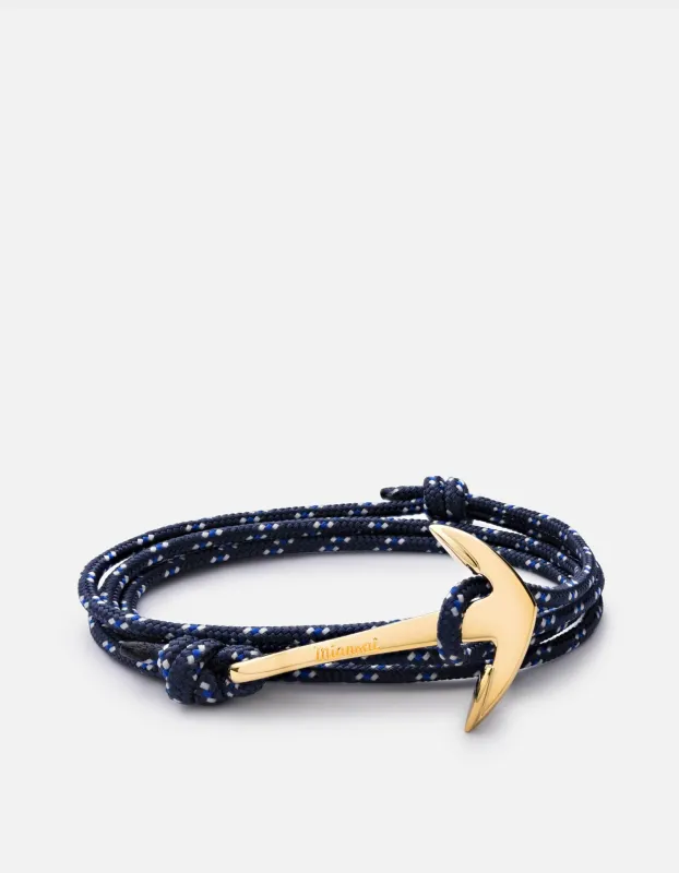 Anchor Rope Bracelet, Gold sold by Miansai