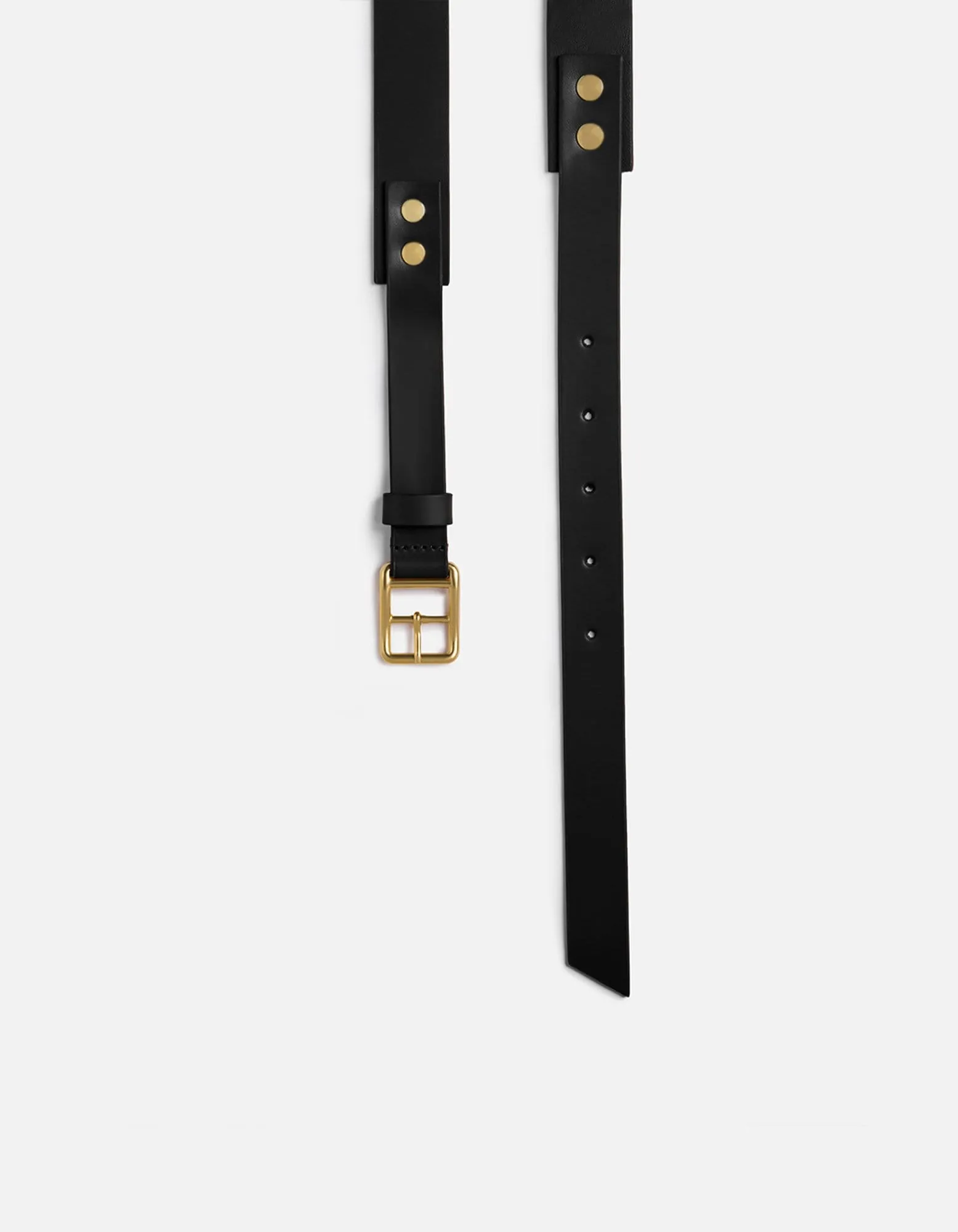 Skinny Belt, Black Leather sold by Miansai product image thumbnail 2
