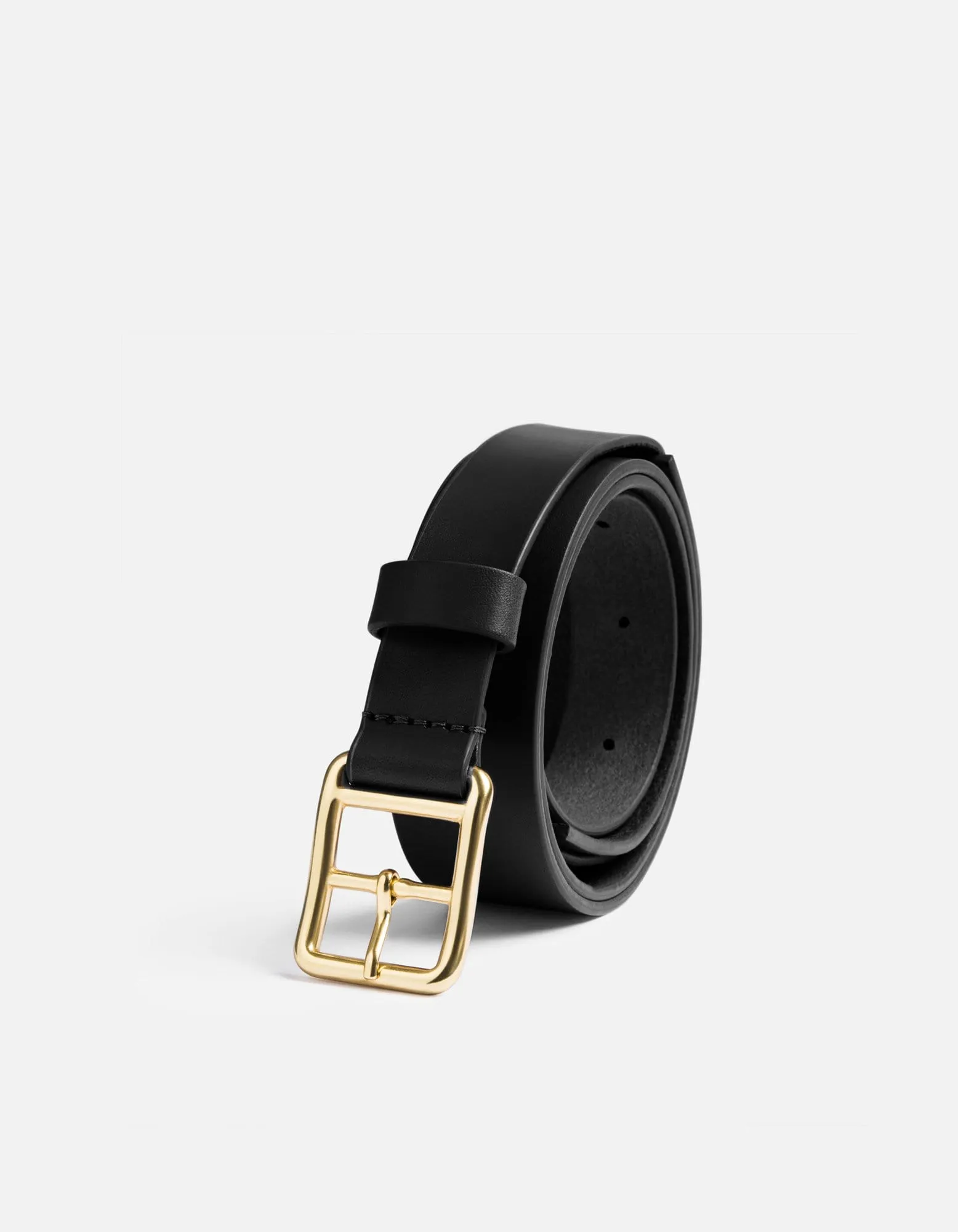 Skinny Belt, Black Leather sold by Miansai