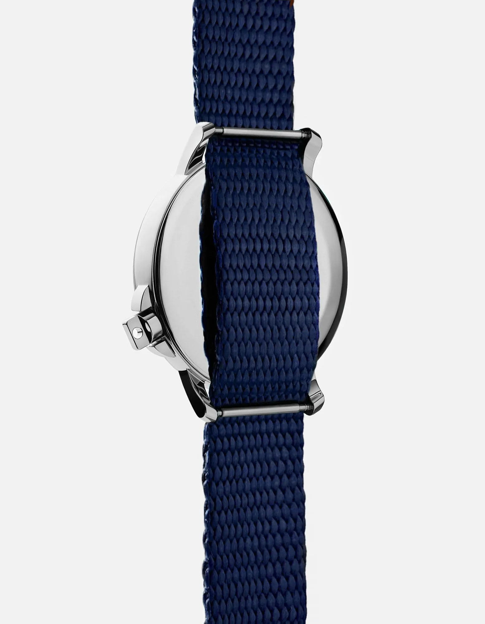M12 Swiss Silver Navy Blue Nylon sold by Miansai product image thumbnail 2
