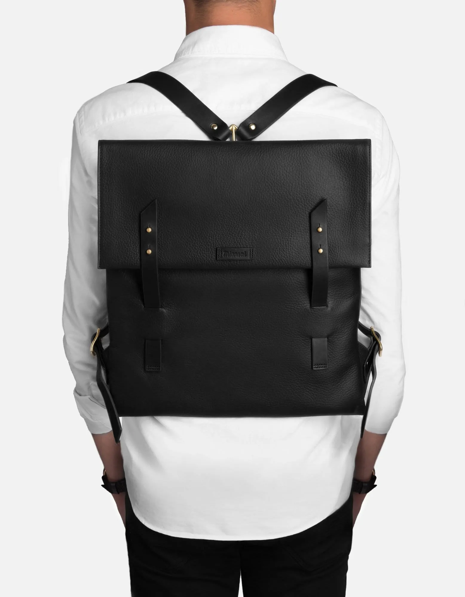 Santon Backpack, Textured Black sold by Miansai product image thumbnail 4