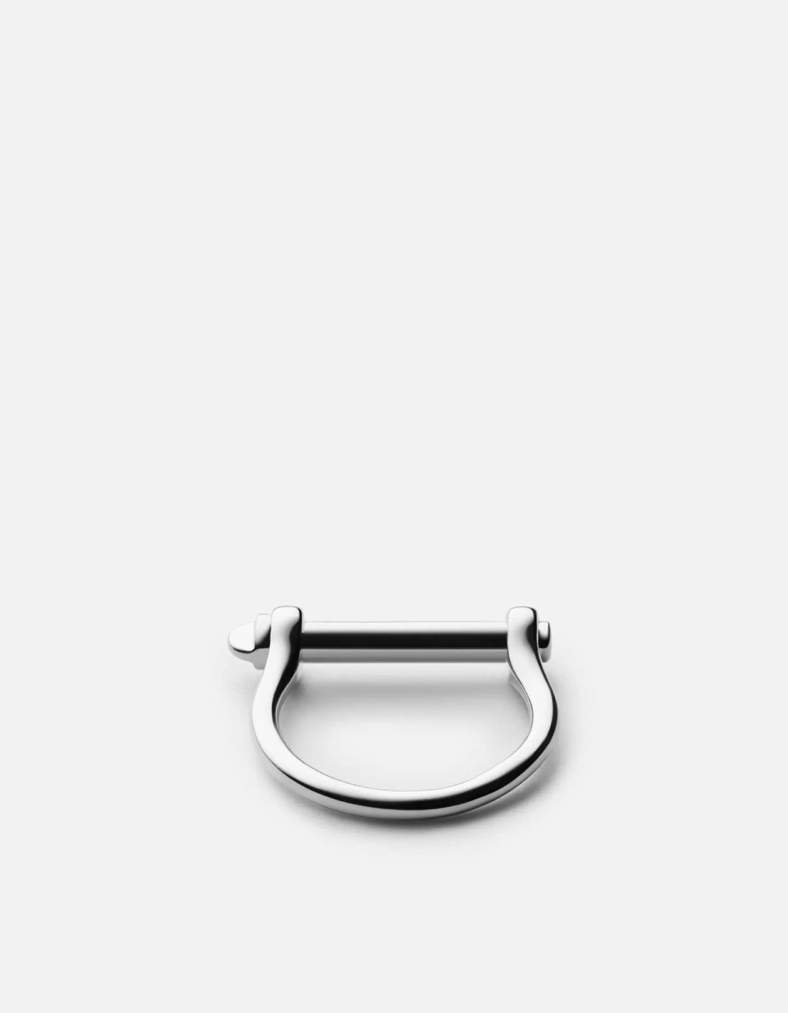 Thin Screw Cuff Ring, Sterling Silver sold by Miansai product image thumbnail 2