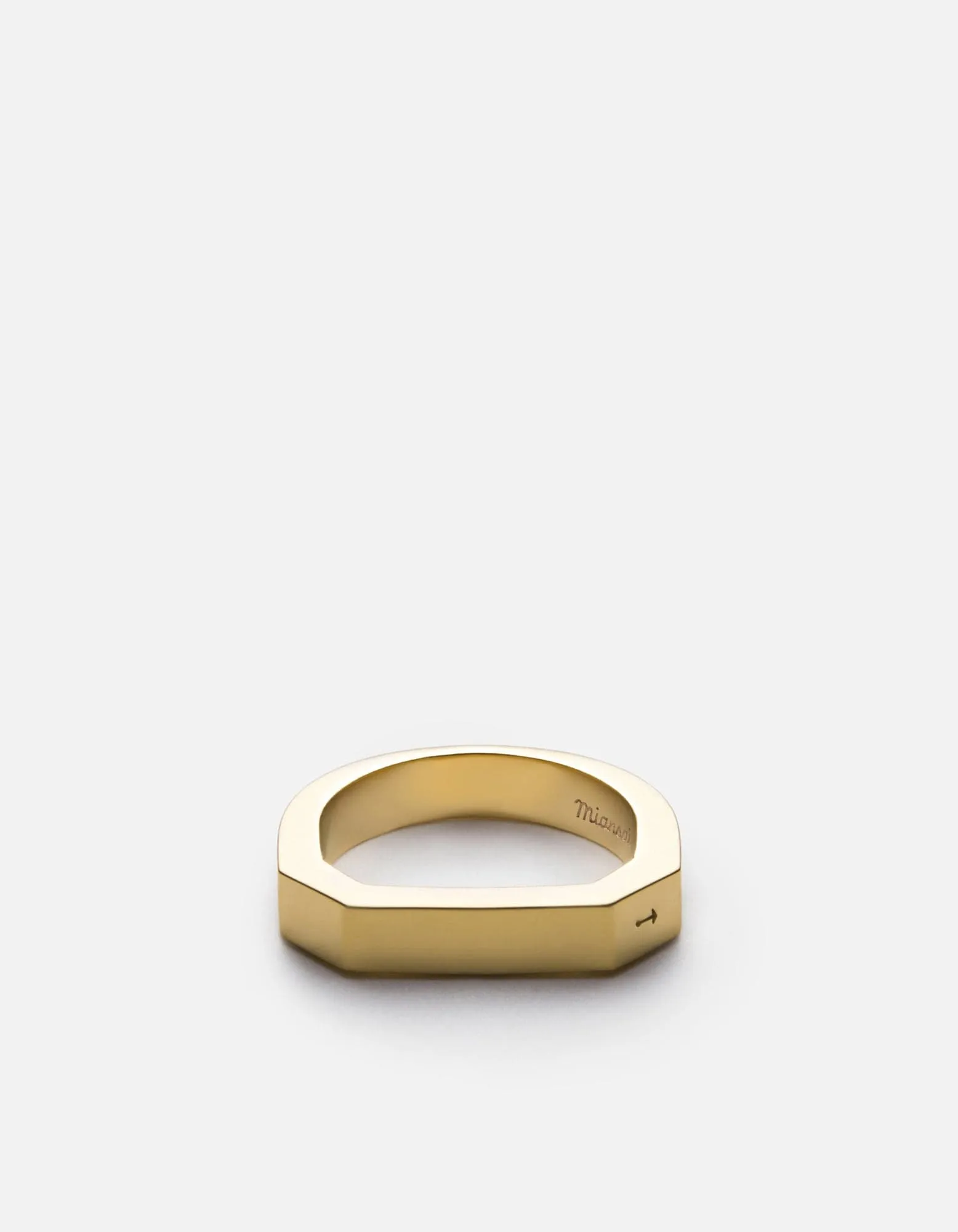 Hex Ring, Gold sold by Miansai