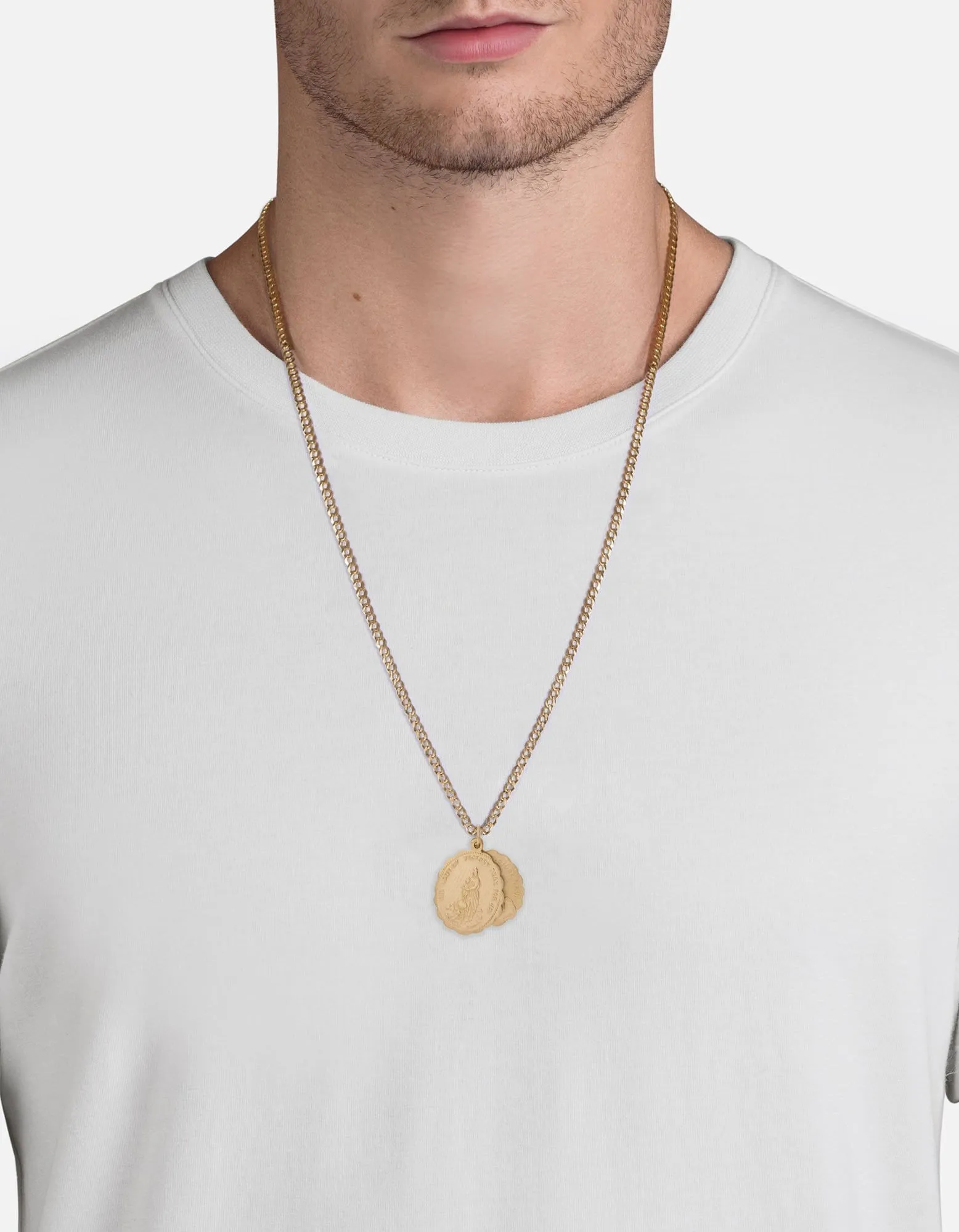 Saints Necklace, 14k Matte Gold sold by Miansai product image thumbnail 3