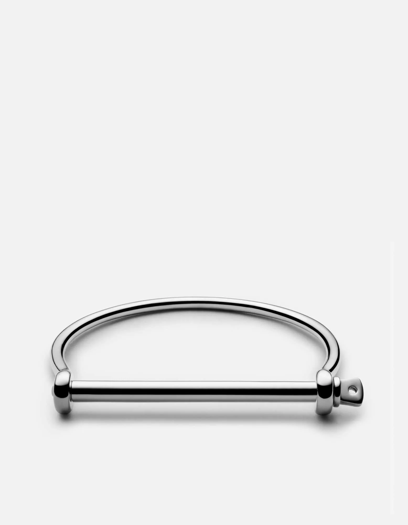 Thin Screw Cuff, Sterling Silver sold by Miansai