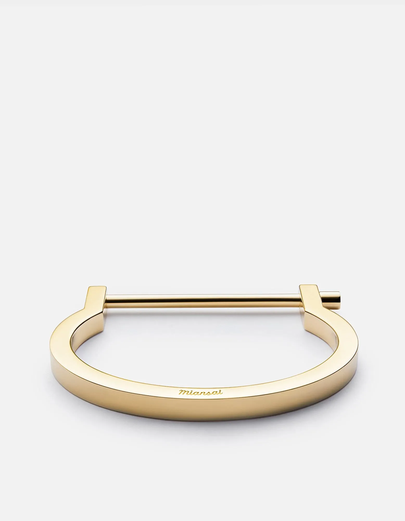 Modern Screw Cuff, Gold sold by Miansai product image thumbnail 2