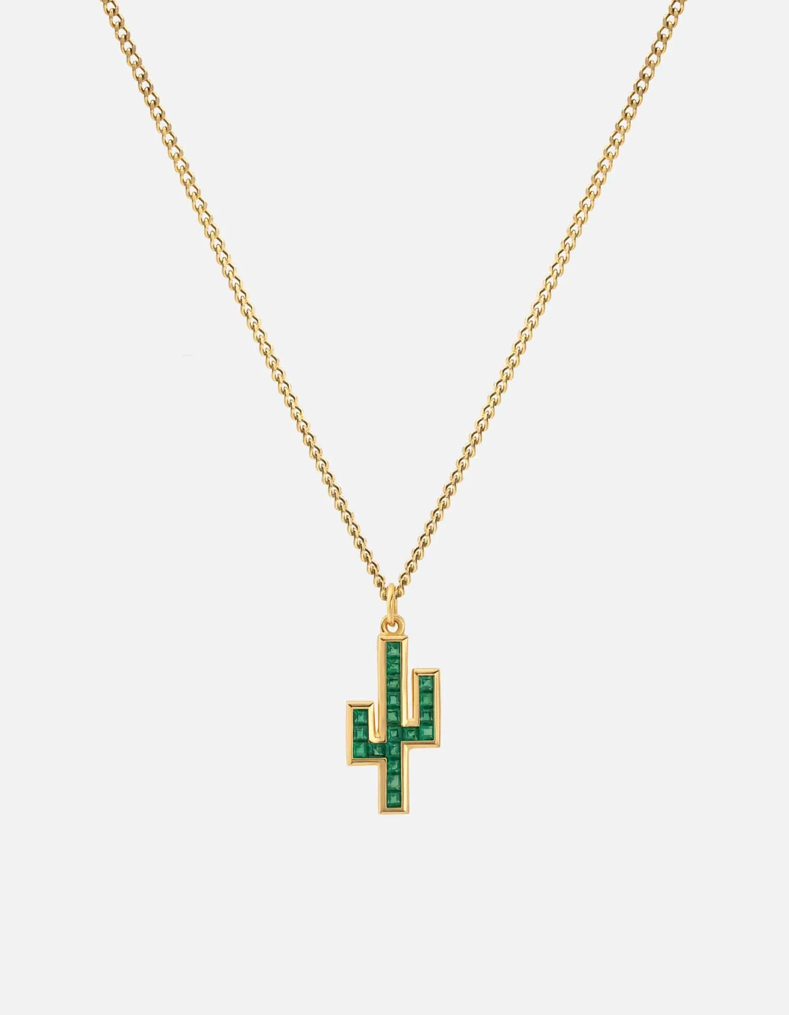 Cactus Onyx Necklace, Gold Vermeil sold by Miansai