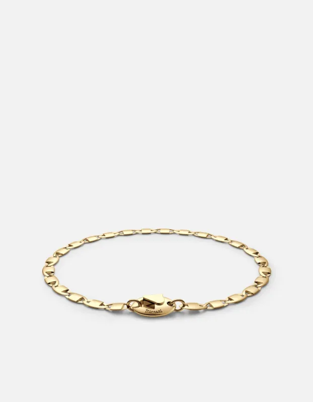 Vesper Chain Bracelet, Gold Vermeil sold by Miansai