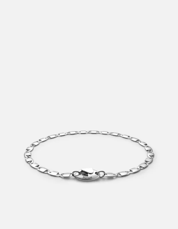 Vesper Chain Bracelet, Sterling Silver sold by Miansai