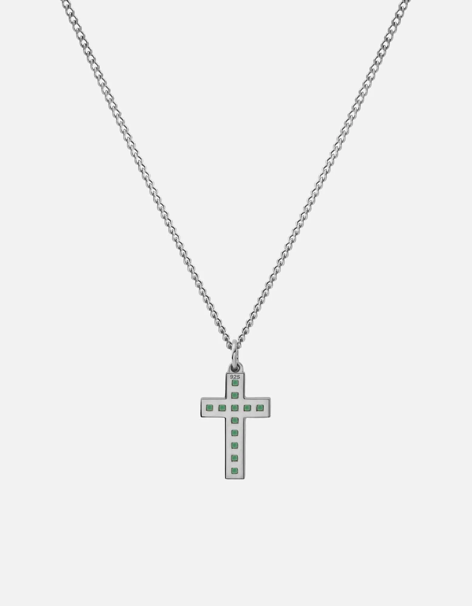 Cross Agate Necklace, Sterling Silver sold by Miansai product image thumbnail 2