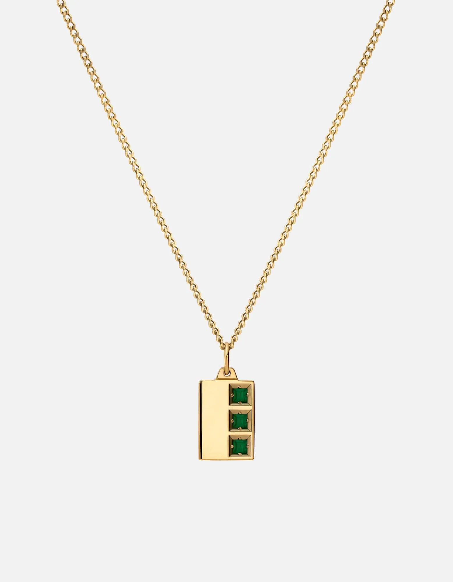 Virgil Agate Necklace, Gold Vermeil sold by Miansai