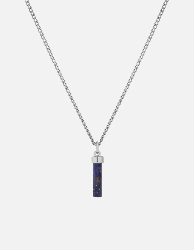 Remi Lapis Necklace, Sterling Silver sold by Miansai
