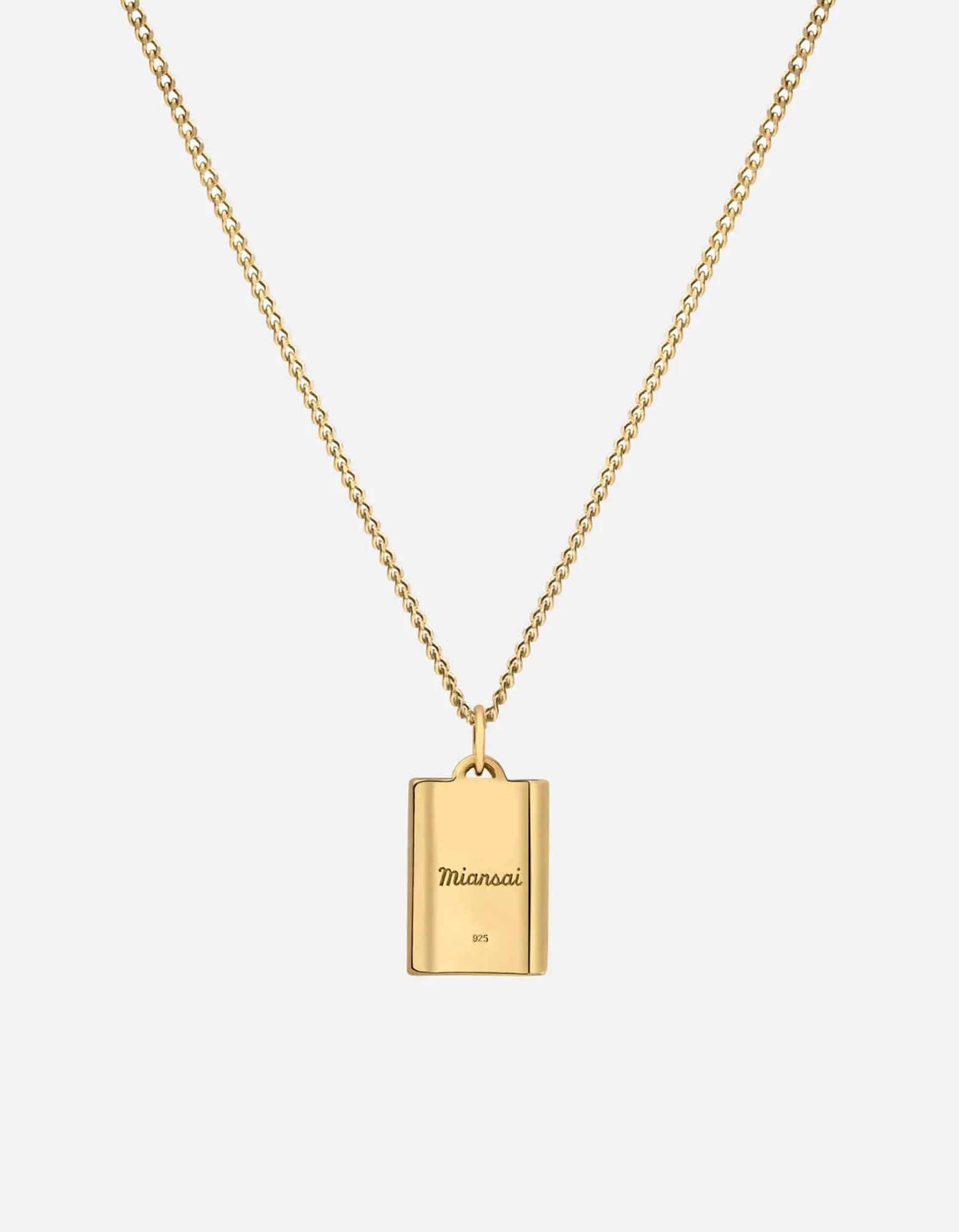 Delano Agate Necklace, Gold Vermeil sold by Miansai product image thumbnail 2