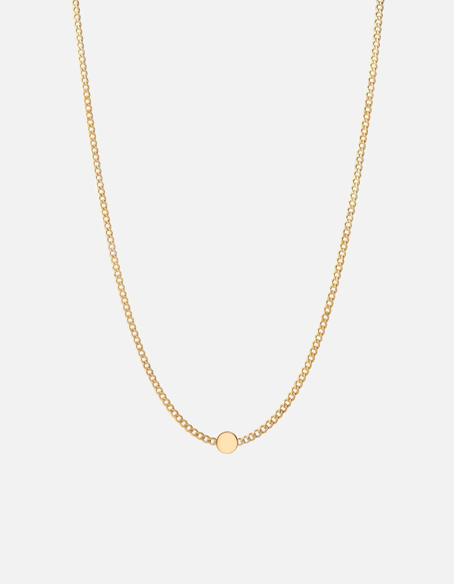 Opus Sapphire Type Chain Necklace, Gold Vermeil/Black sold by Miansai product image thumbnail 2